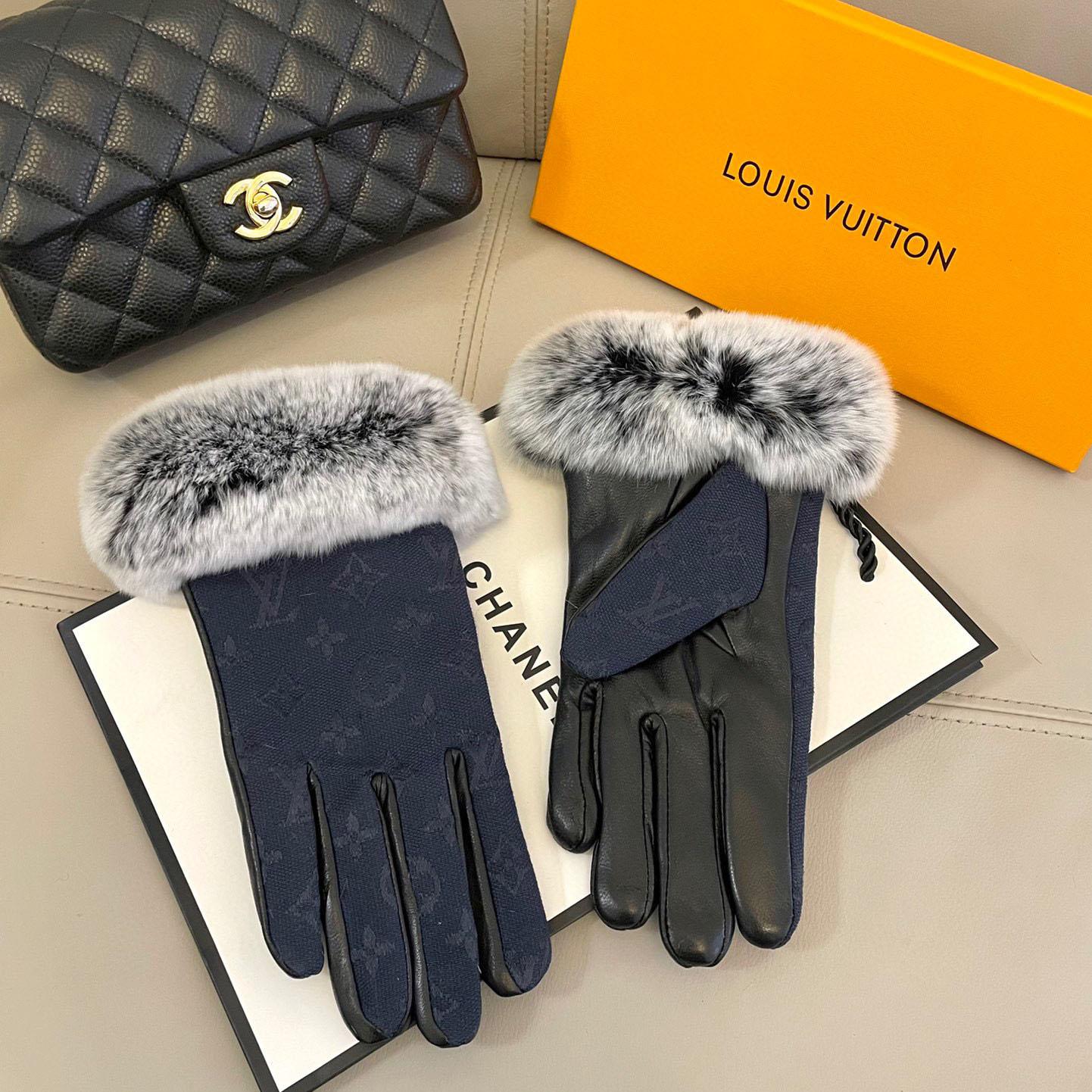 Louis Vuitton Gloves  - PerfectKickZ
