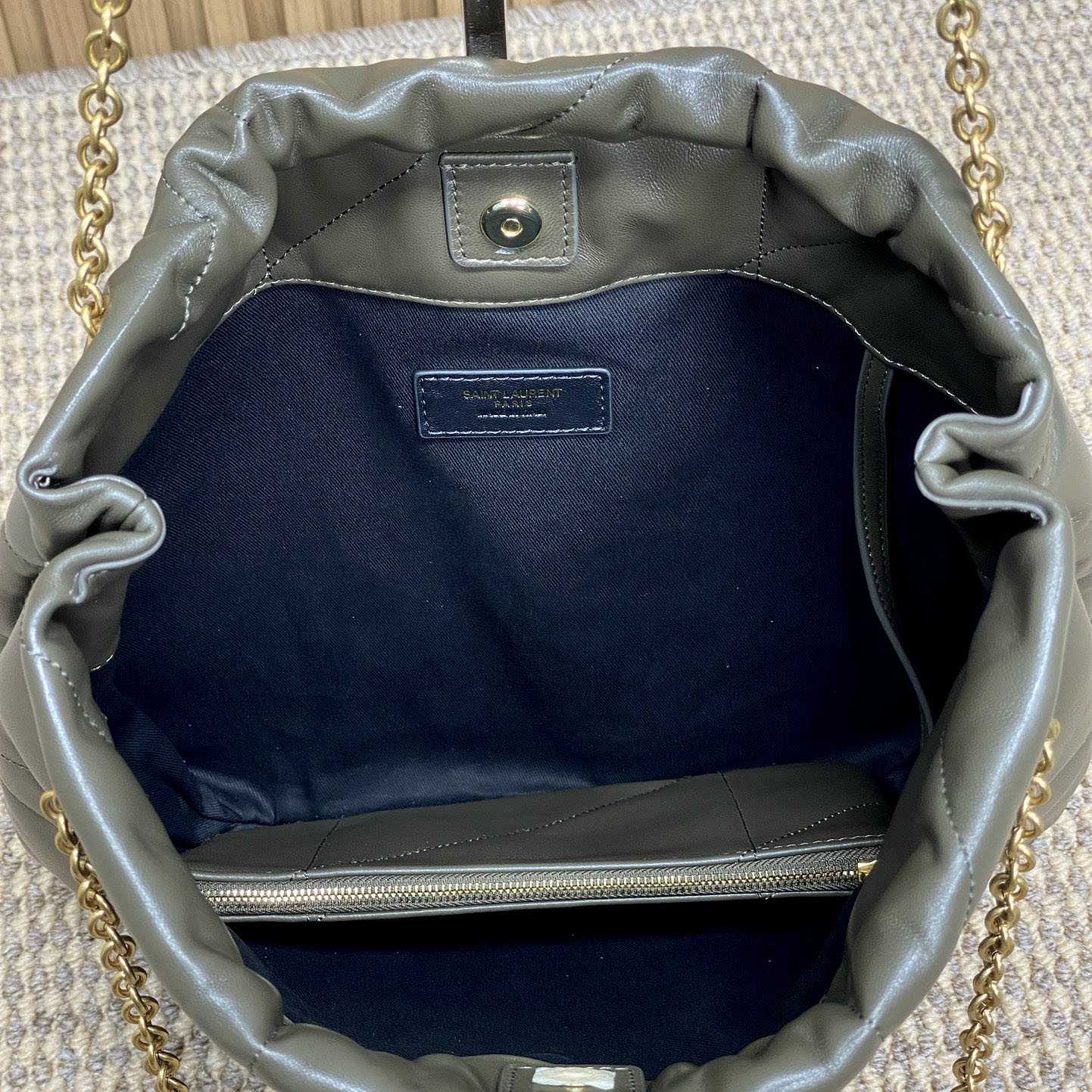 Saint Laurent Jamie Pochon In Lambskin - PerfectKickZ
