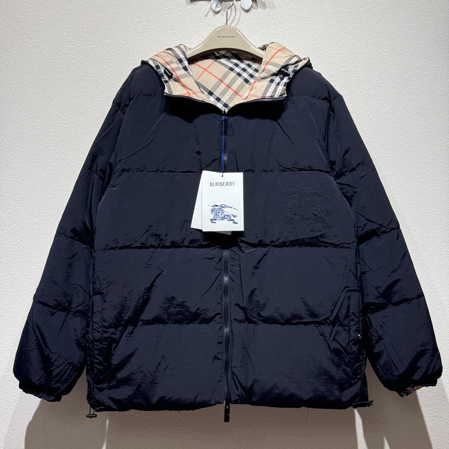Burberry Reversible Check Puffer Jacket - PerfectKickZ