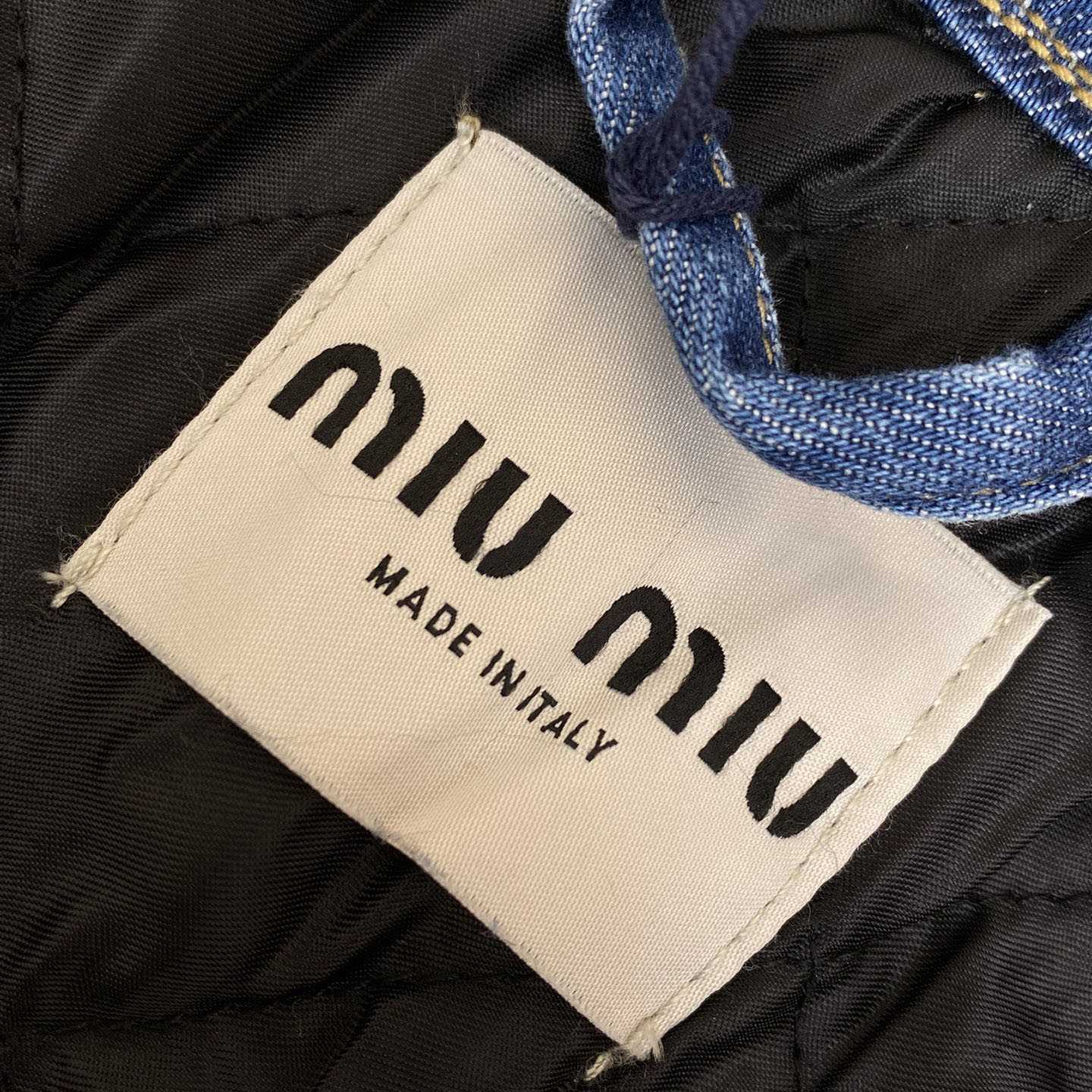 Miu Miu Denim Down Jacket - PerfectKickZ