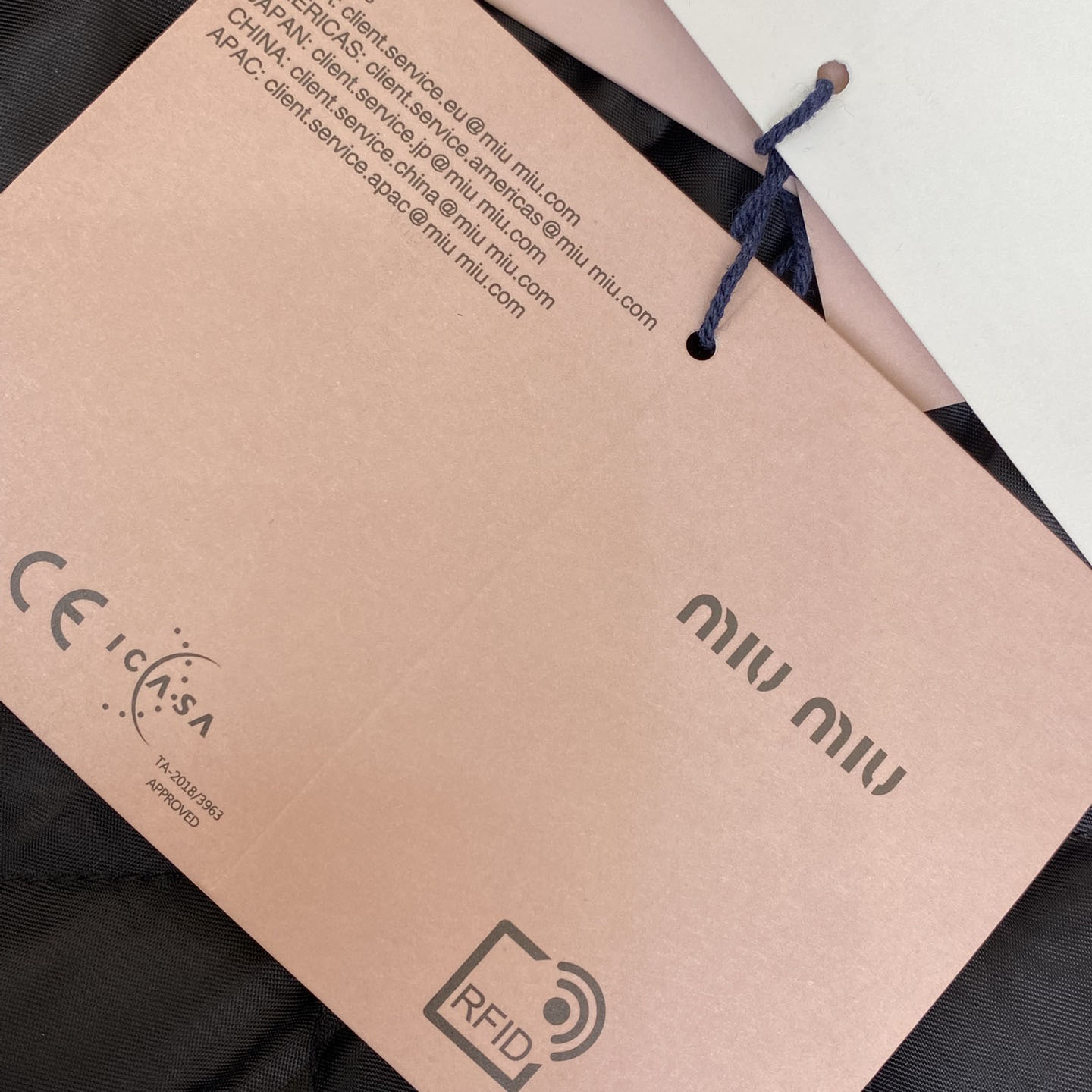 Miu Miu Denim Down Jacket - 