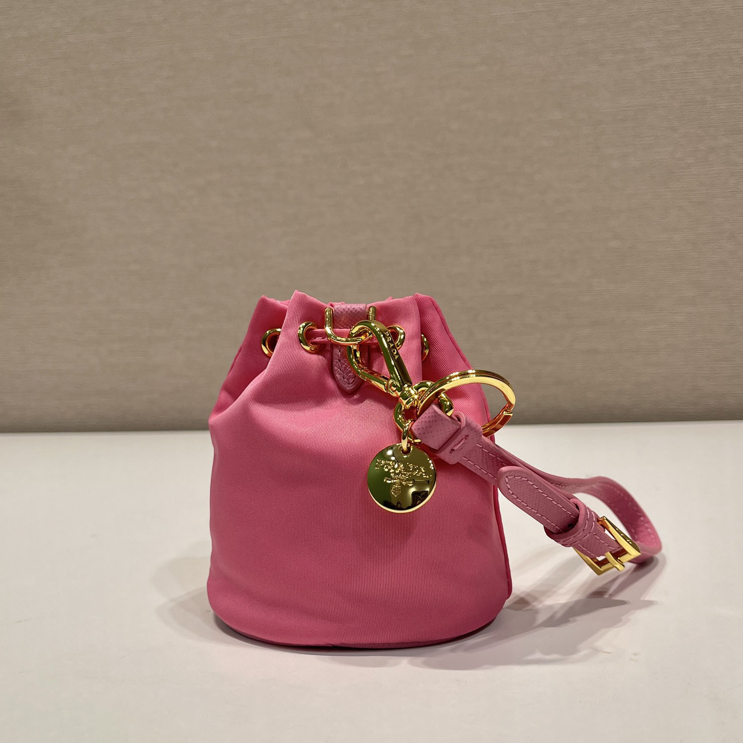 Prada Mini Icon Re-Nylon Bag Charm - PerfectKickZ