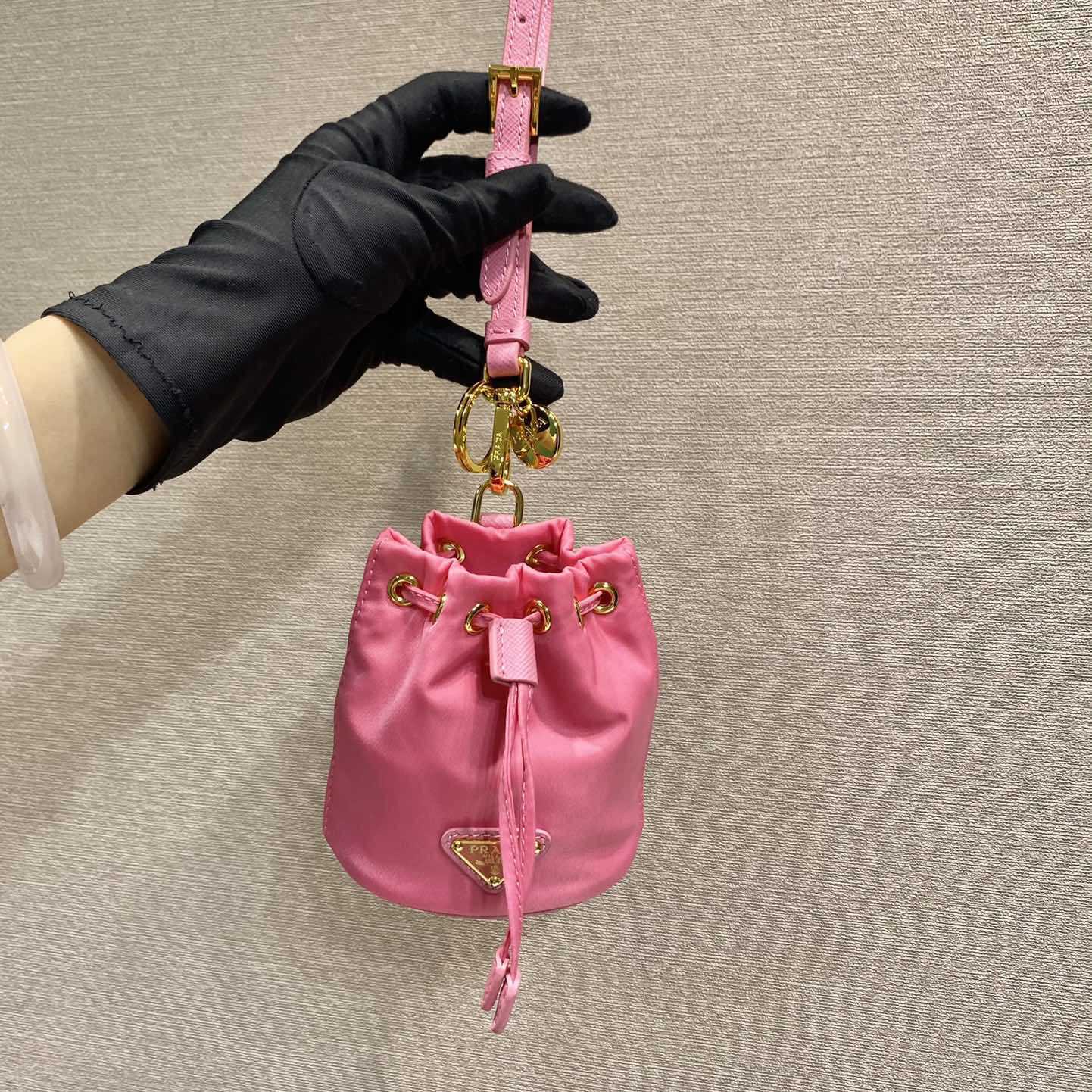 Prada Mini Icon Re-Nylon Bag Charm - PerfectKickZ
