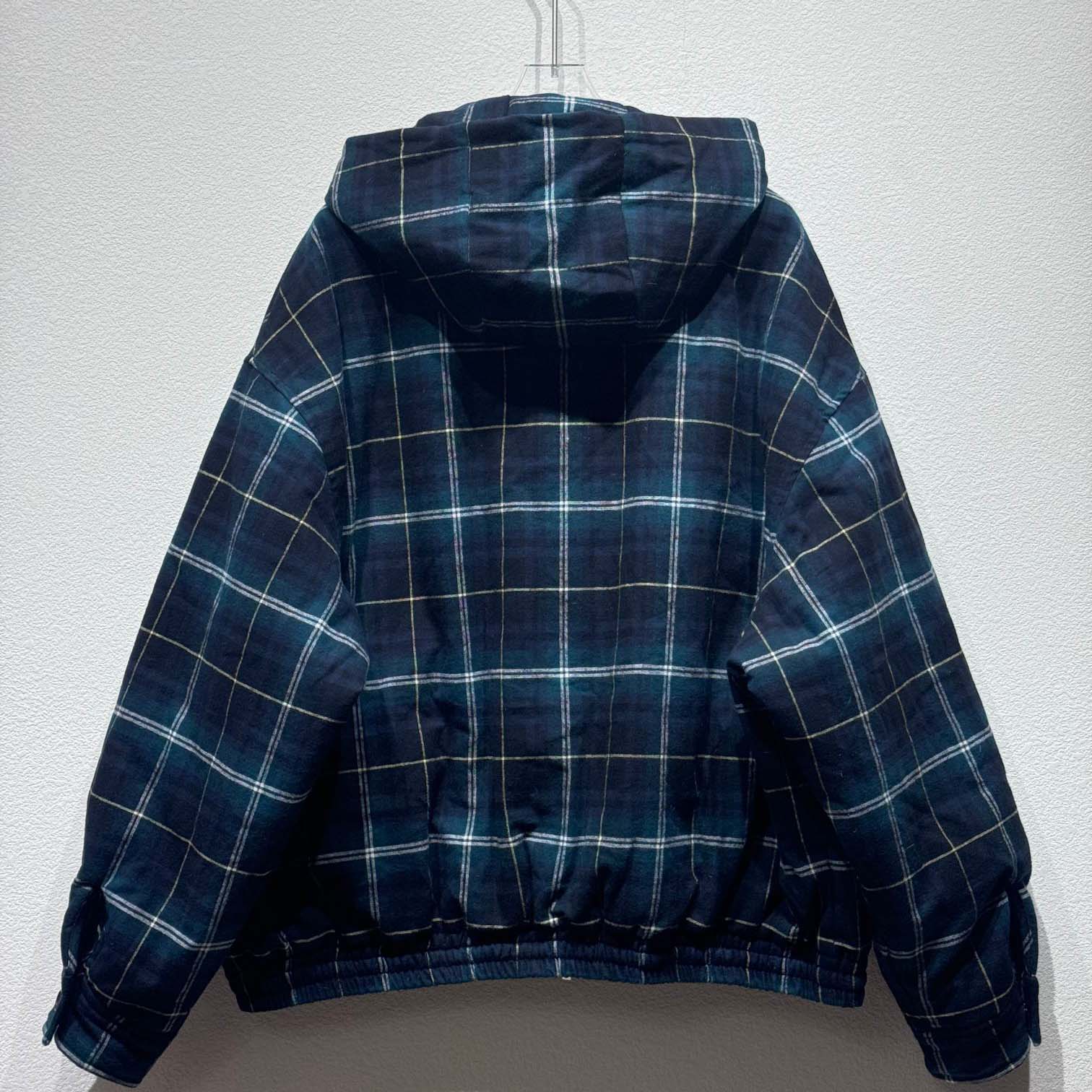 Miu Miu Plaid Hoodie Jacket - 