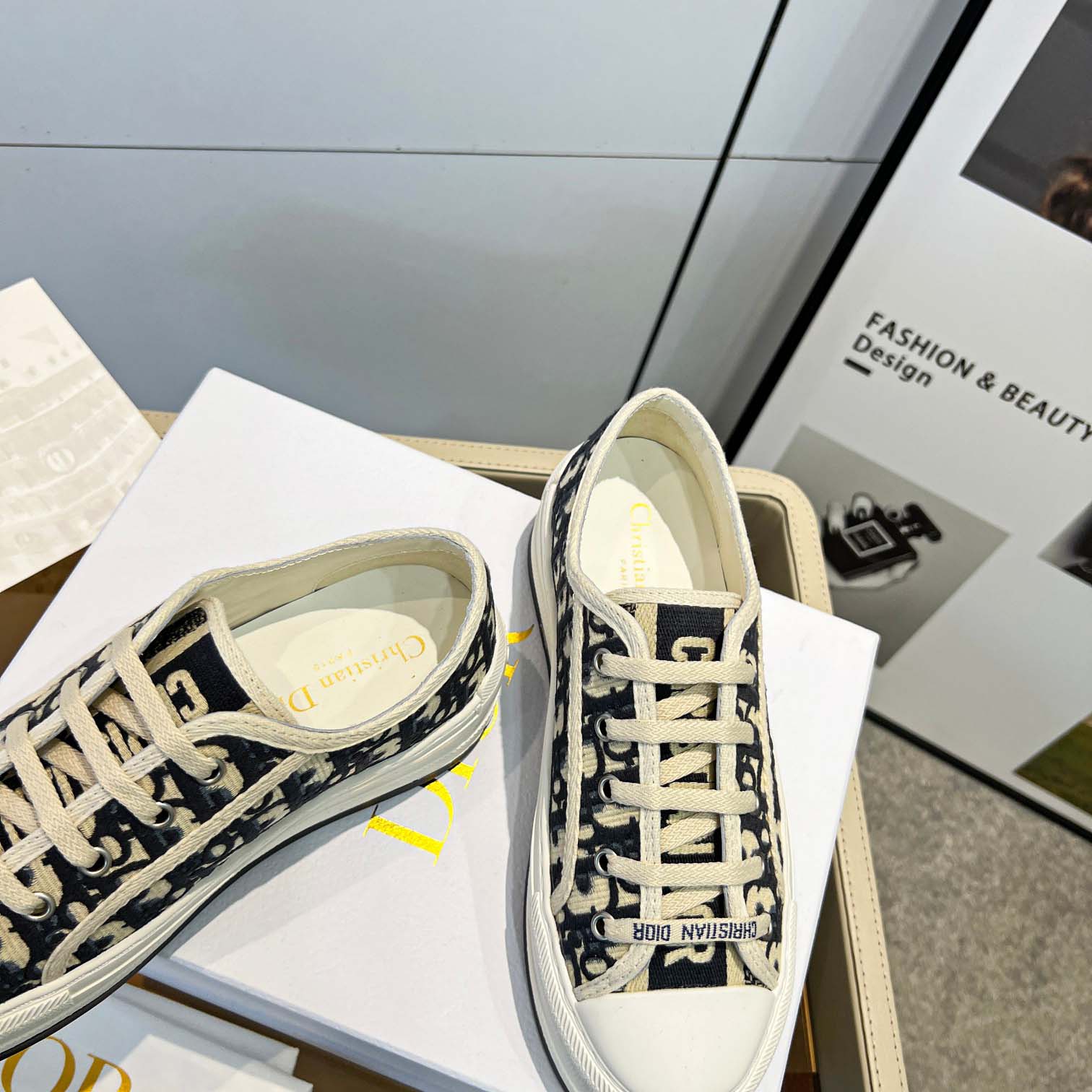 Dior Walk'n'Dior Platform Sneaker - PerfectKickZ