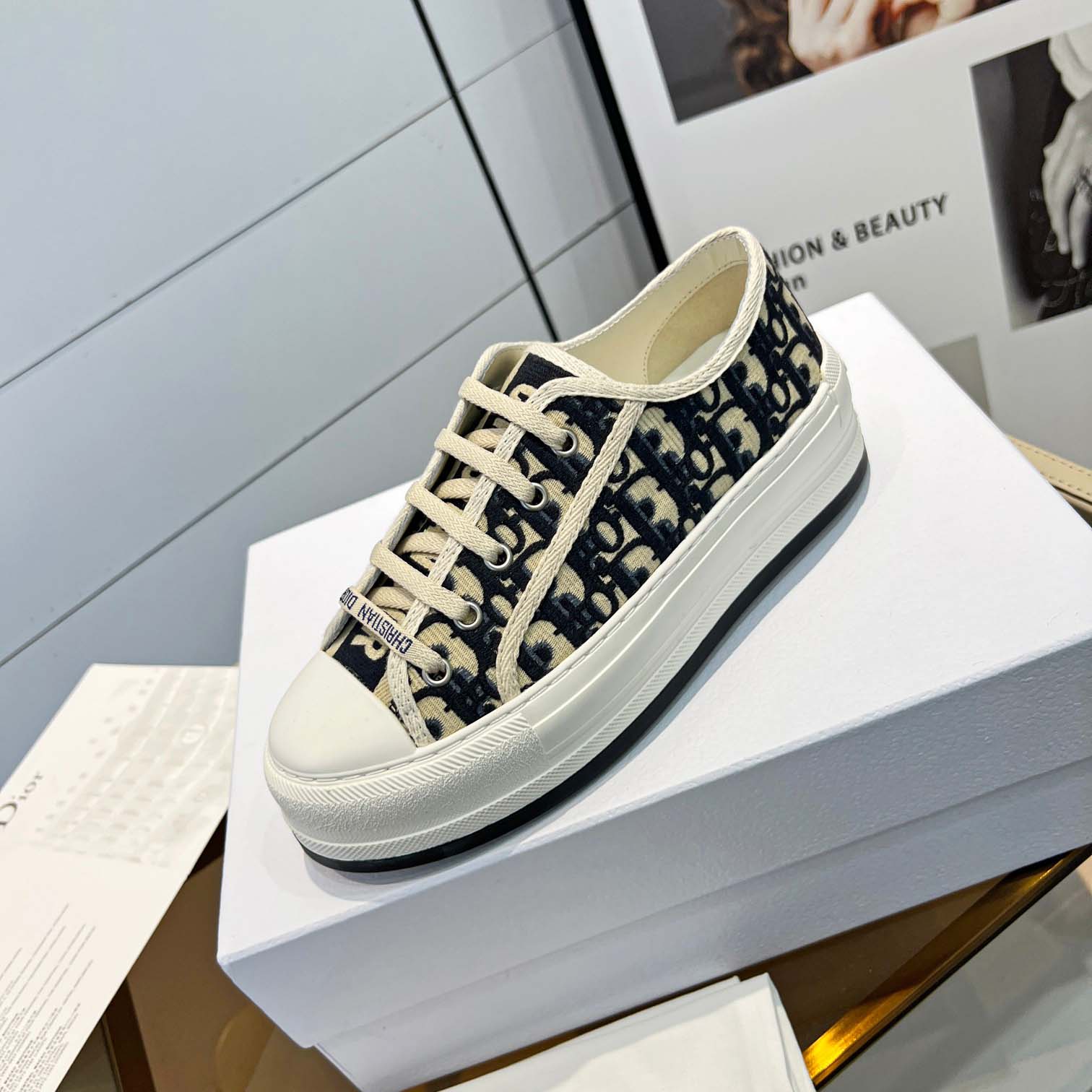 Dior Walk'n'Dior Platform Sneaker - PerfectKickZ