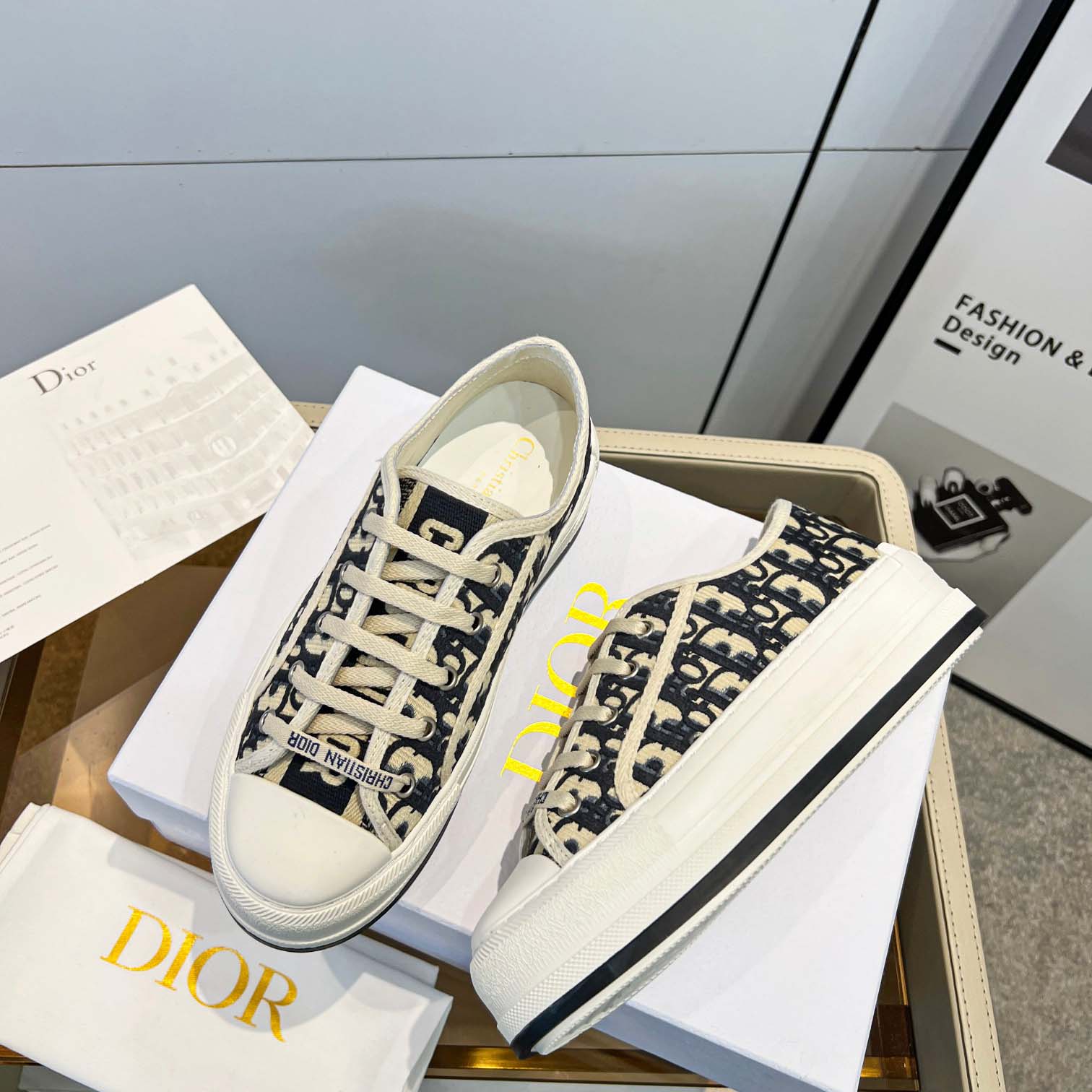 Dior Walk'n'Dior Platform Sneaker - PerfectKickZ