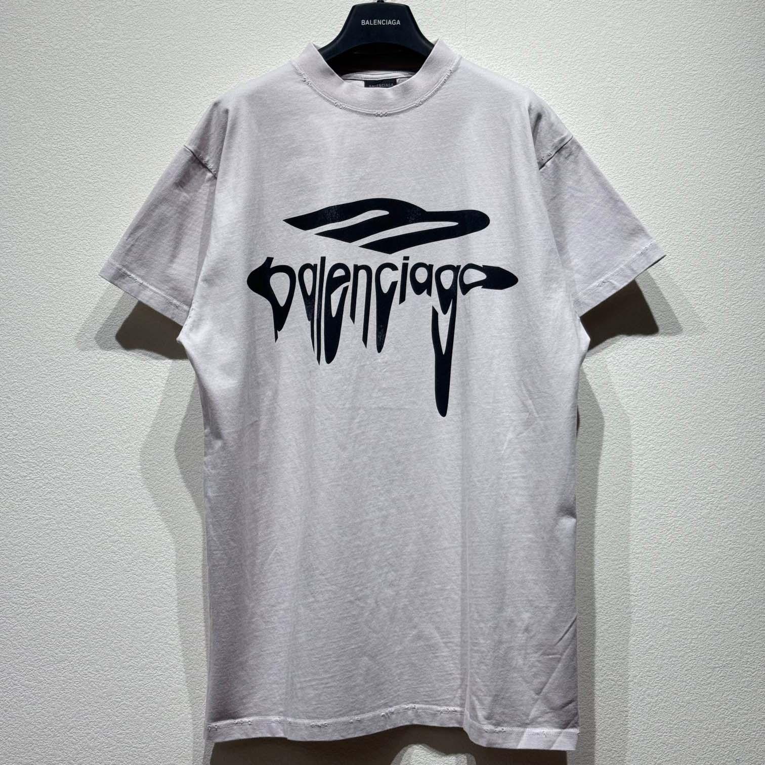 Balenciaga 3B Liquefied T-Shirt - PerfectKickZ