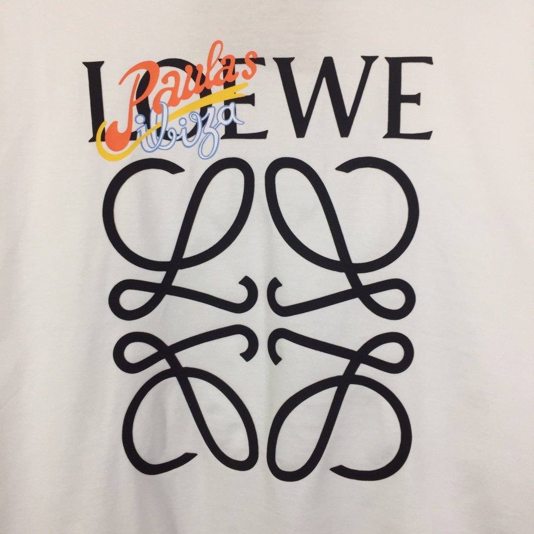 Loewe Loose Fit T-shirt In Cotton - PerfectKickZ