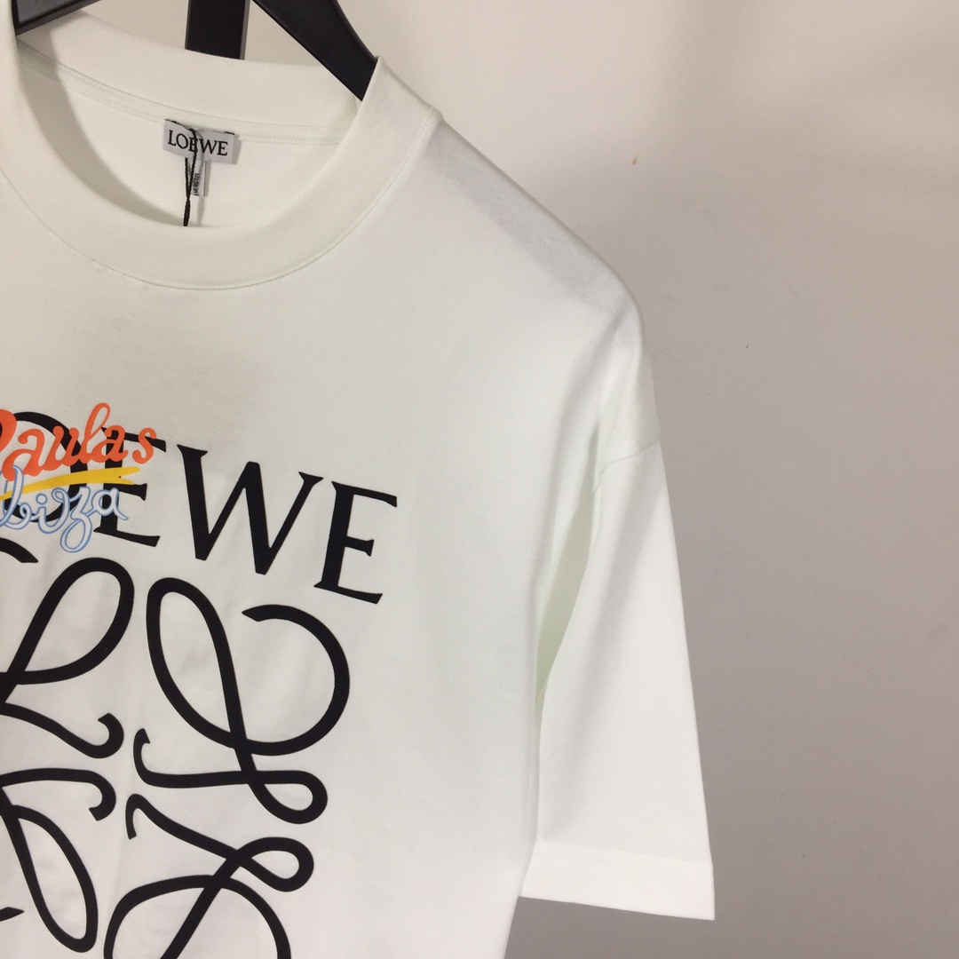 Loewe Loose Fit T-shirt In Cotton - PerfectKickZ