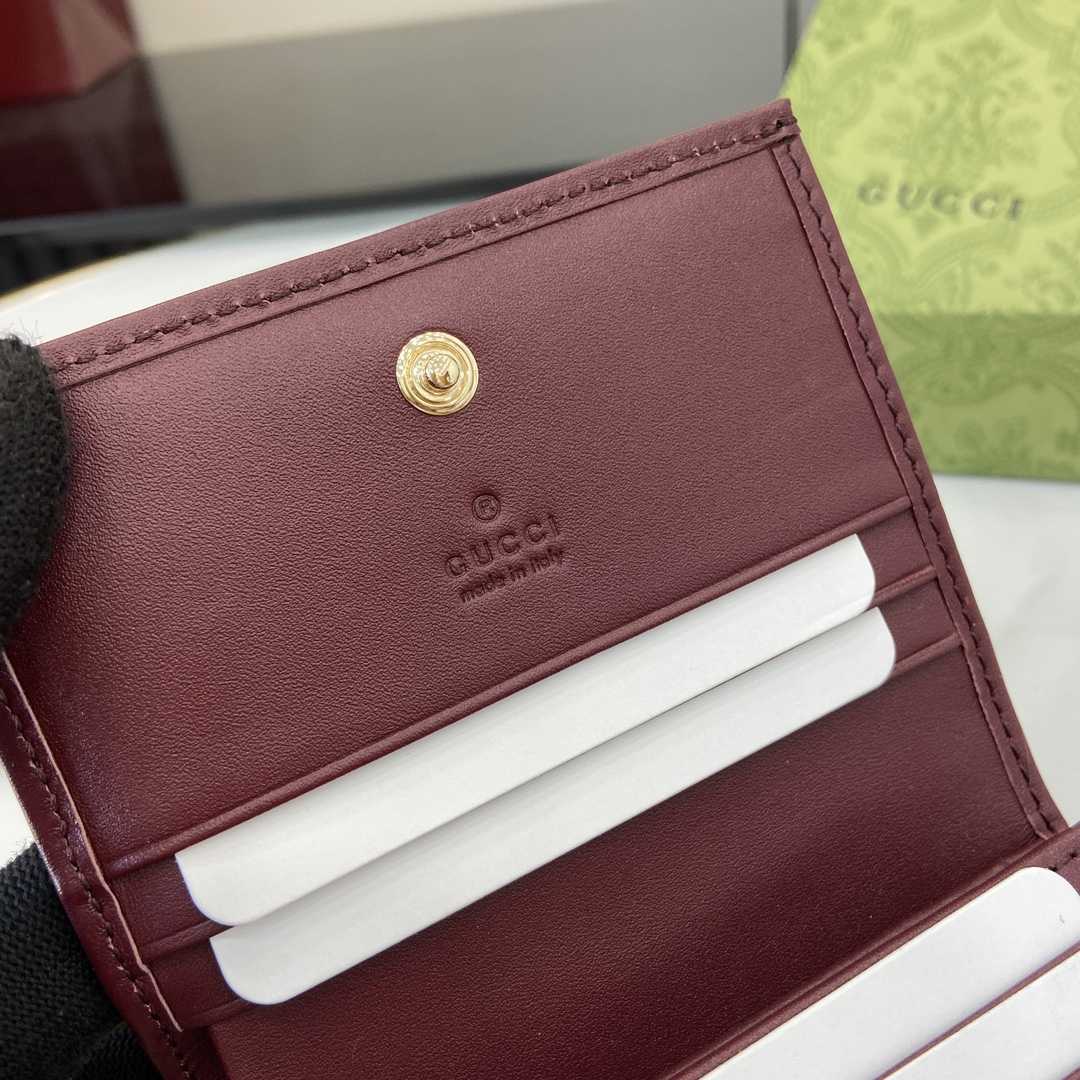 Gucci Horsebit 1955 Card Case Wallet - PerfectKickZ