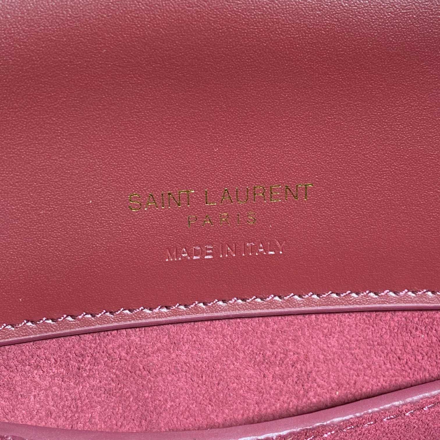 Saint Laurent Le 37 Small In Shiny Leather - PerfectKickZ