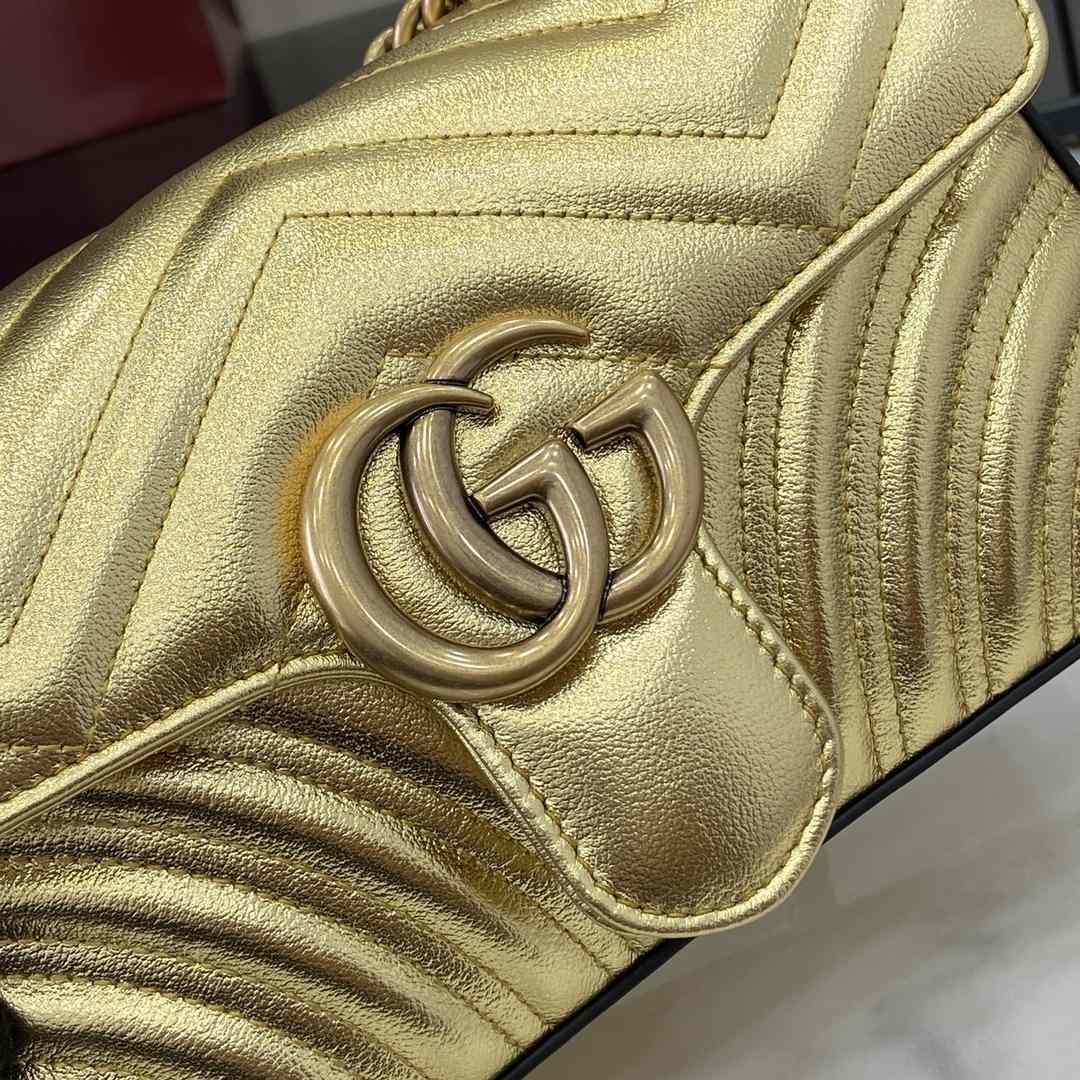 Gucci GG Marmont Mini Shoulder Bag - PerfectKickZ