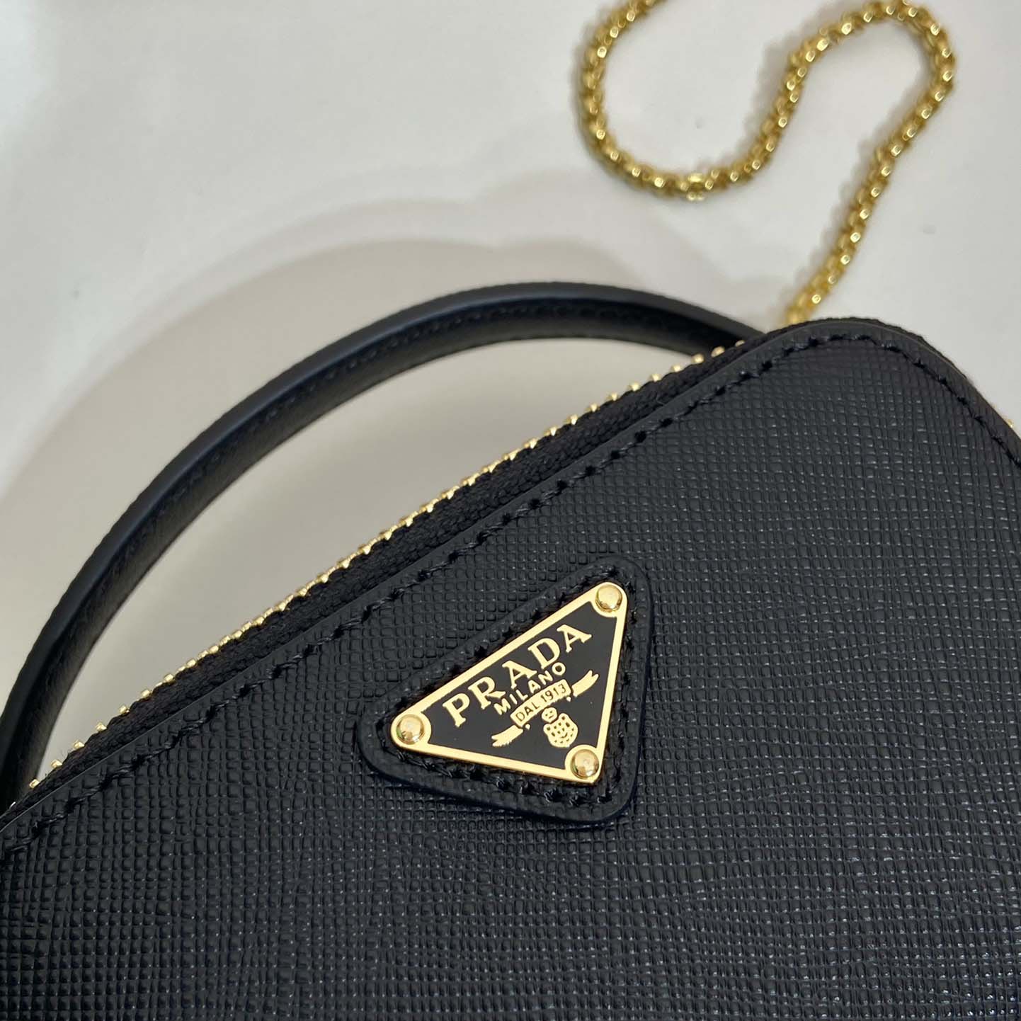 Prada Saffiano Leather Mini-pouch - PerfectKickZ