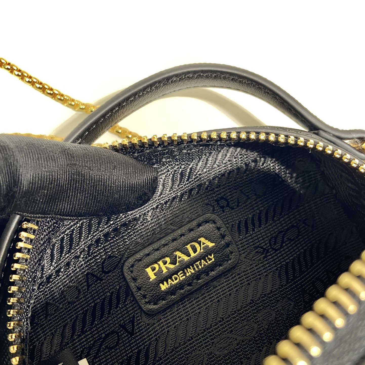 Prada Saffiano Leather Mini-pouch - PerfectKickZ