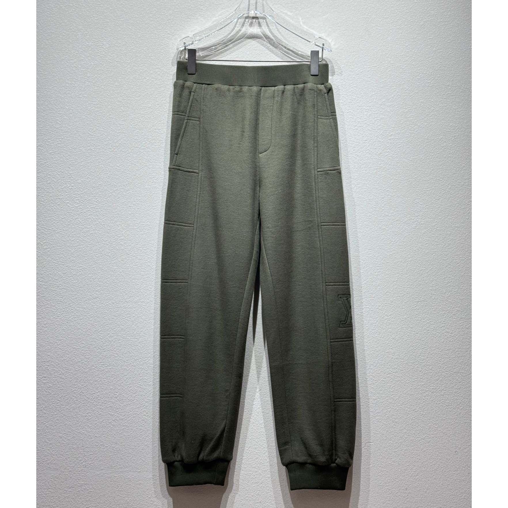 Louis Vuitton Quilted Textured Wool Pants   1AGJPS - PerfectKickZ