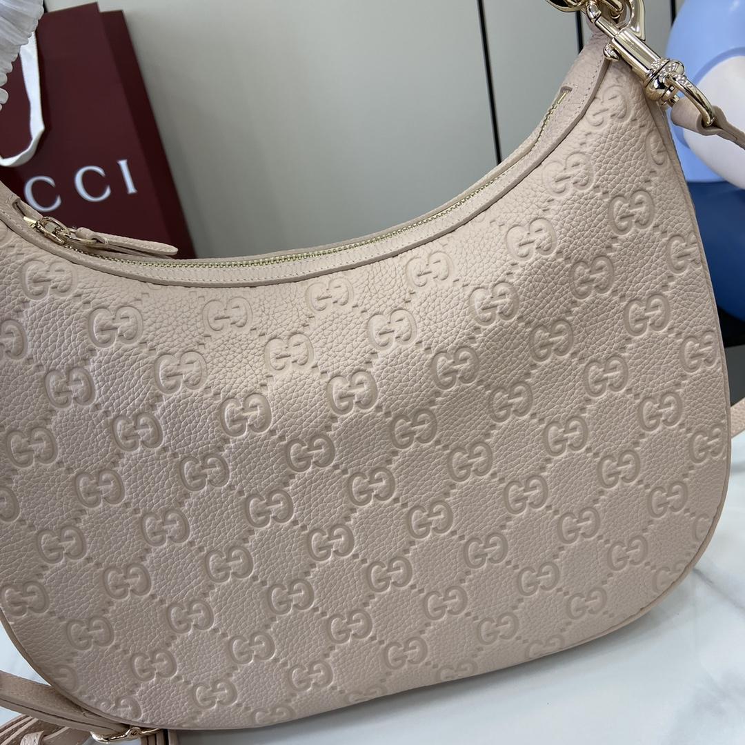 Gucci GG Emblem Medium Shoulder Bag - PerfectKickZ