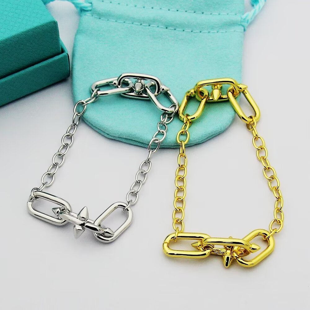 Tiffany & Co. Tiffany Titan by Pharrell Williams Medium Link Station Bracelet  - PerfectKickZ