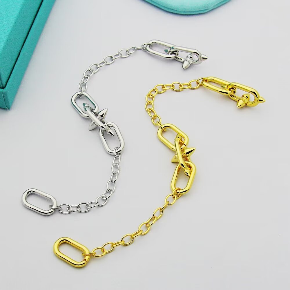 Tiffany & Co. Tiffany Titan by Pharrell Williams Medium Link Station Bracelet  - PerfectKickZ