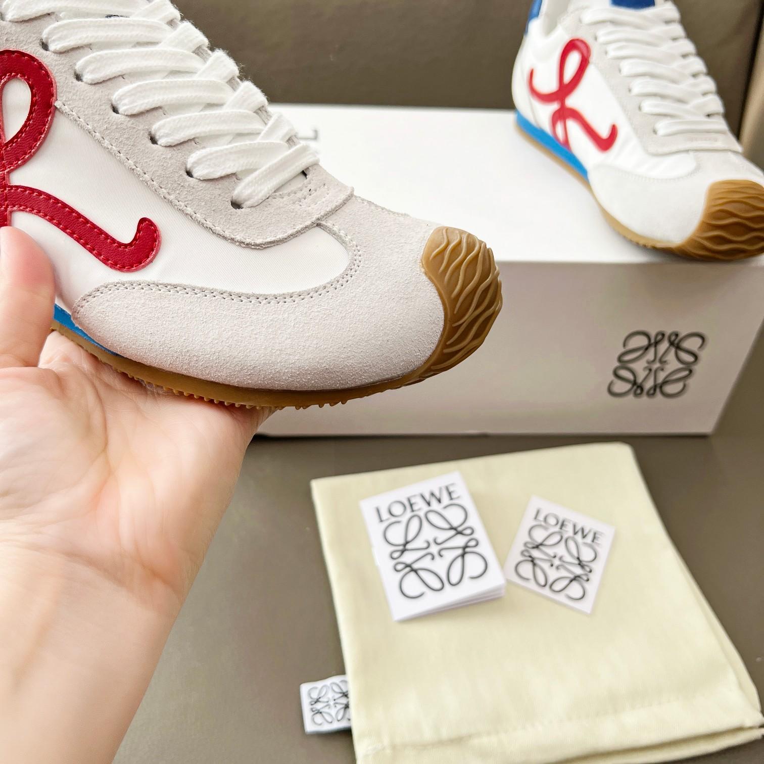 Loewe Ballet Runner 2.0 In Nylon And Calfskin - PerfectKickZ
