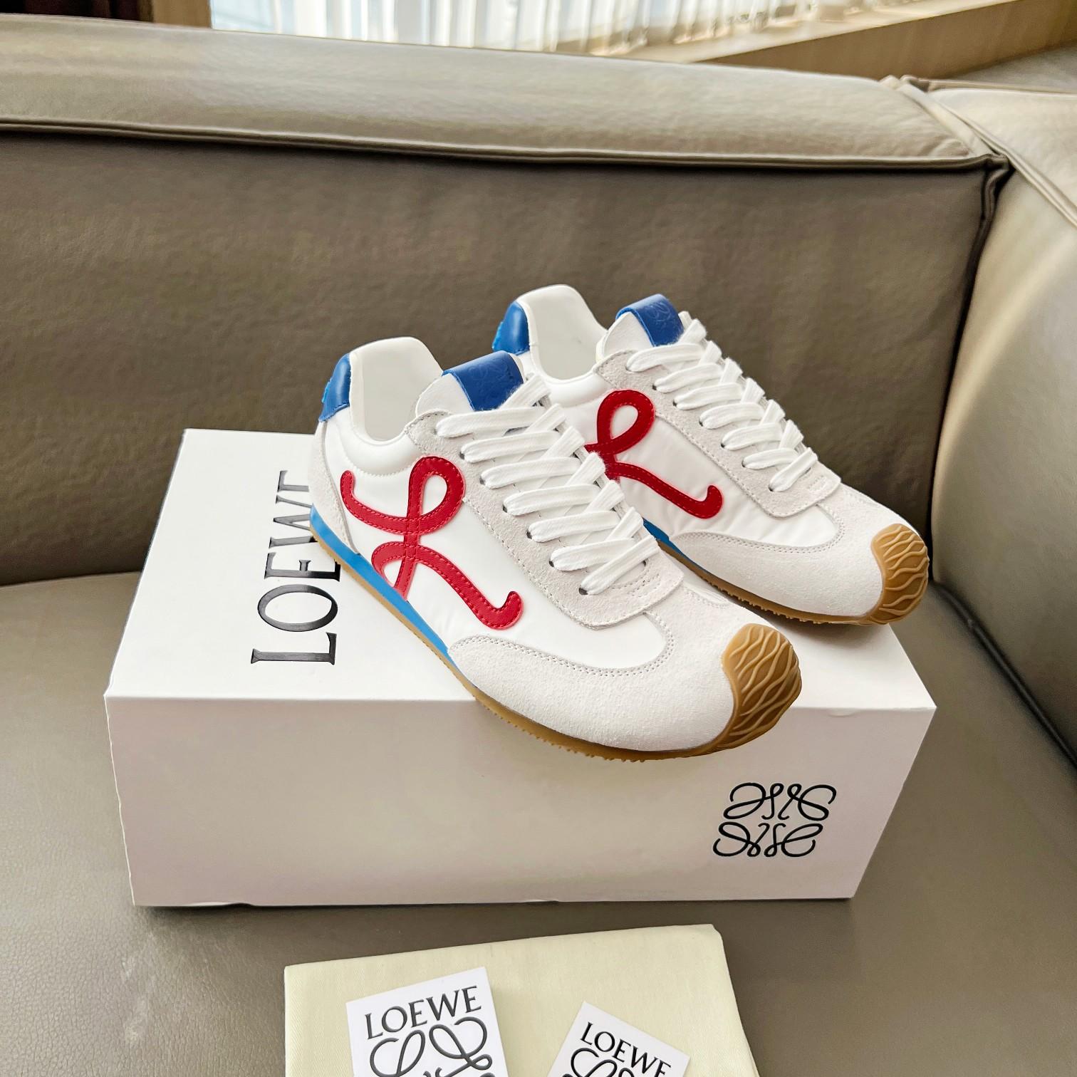 Loewe Ballet Runner 2.0 In Nylon And Calfskin - PerfectKickZ