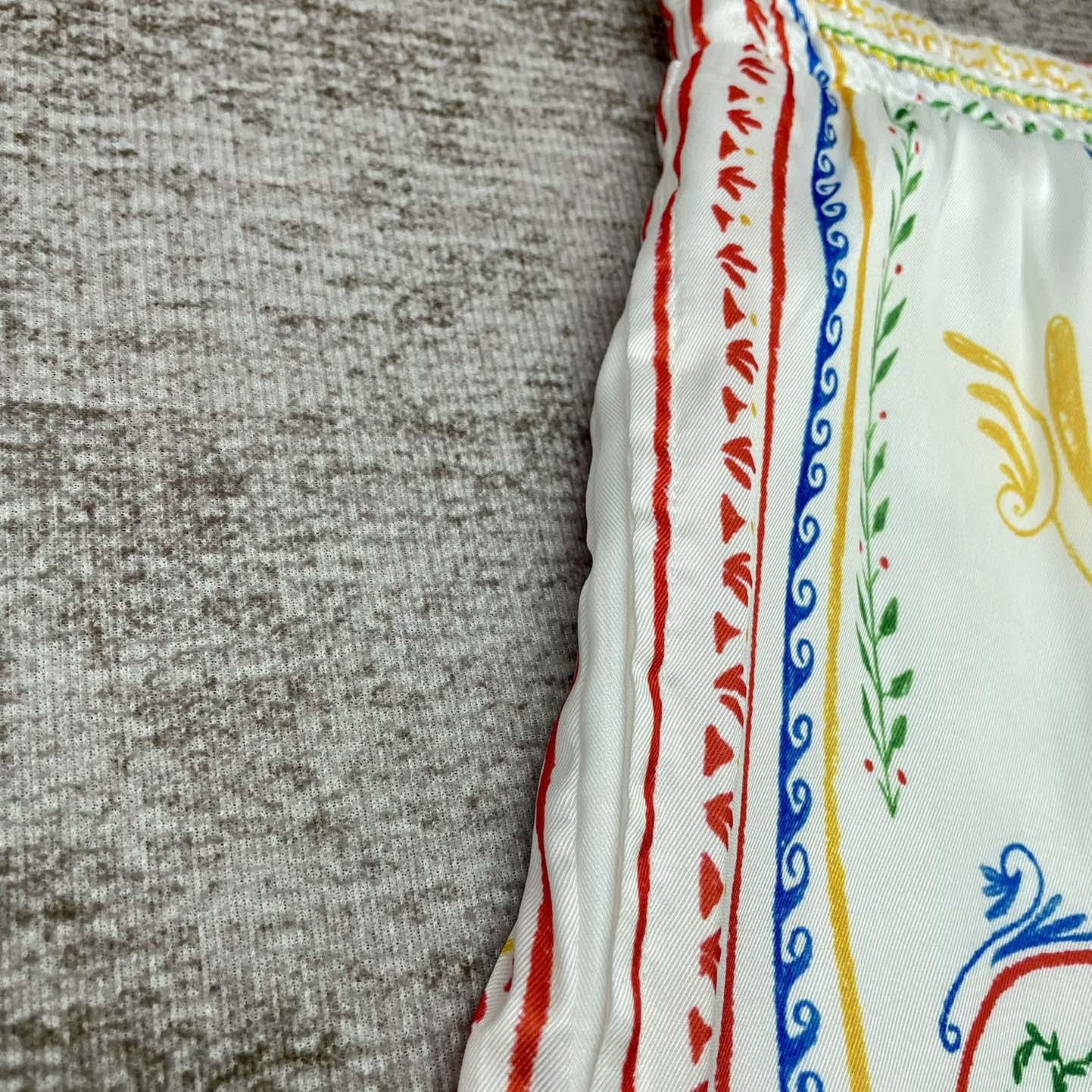 Casablanca La Déesse Du Stade Silk Shorts    CA3511 - PerfectKickZ