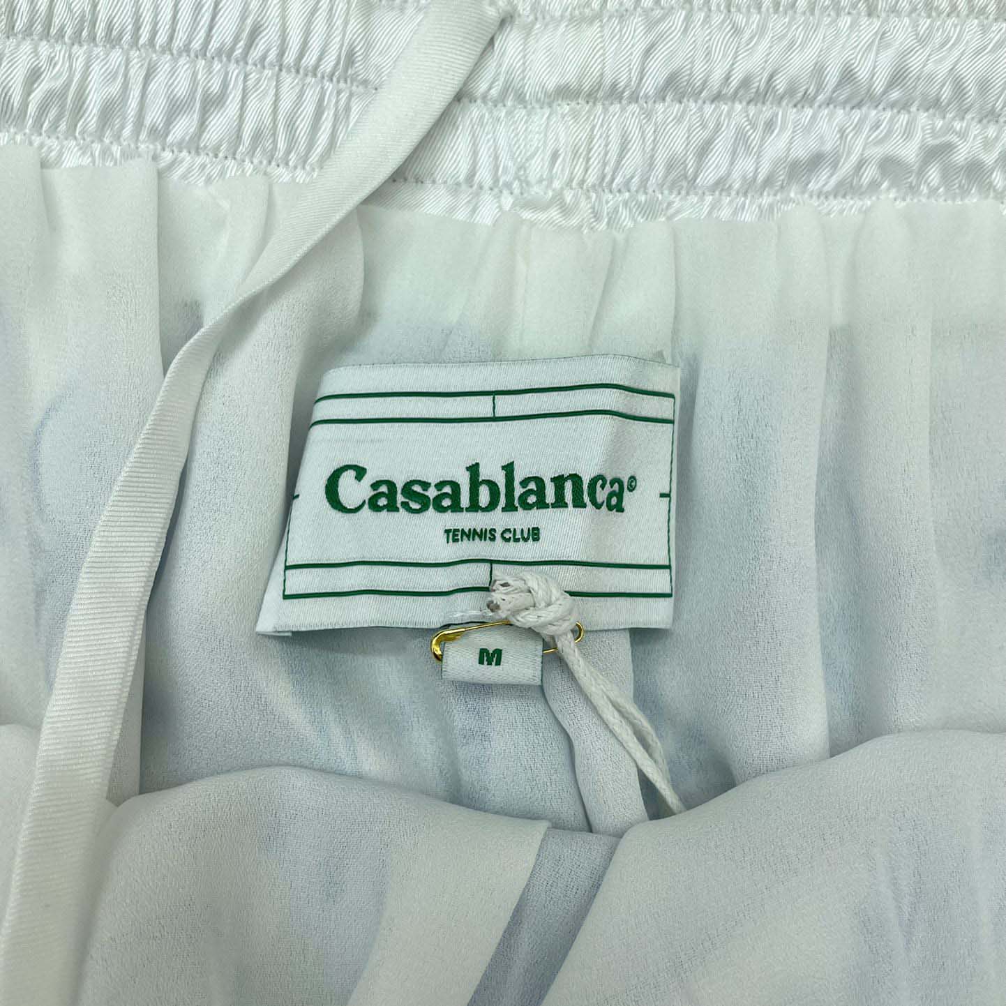 Casablanca La Déesse Du Stade Silk Shorts    CA3511 - PerfectKickZ