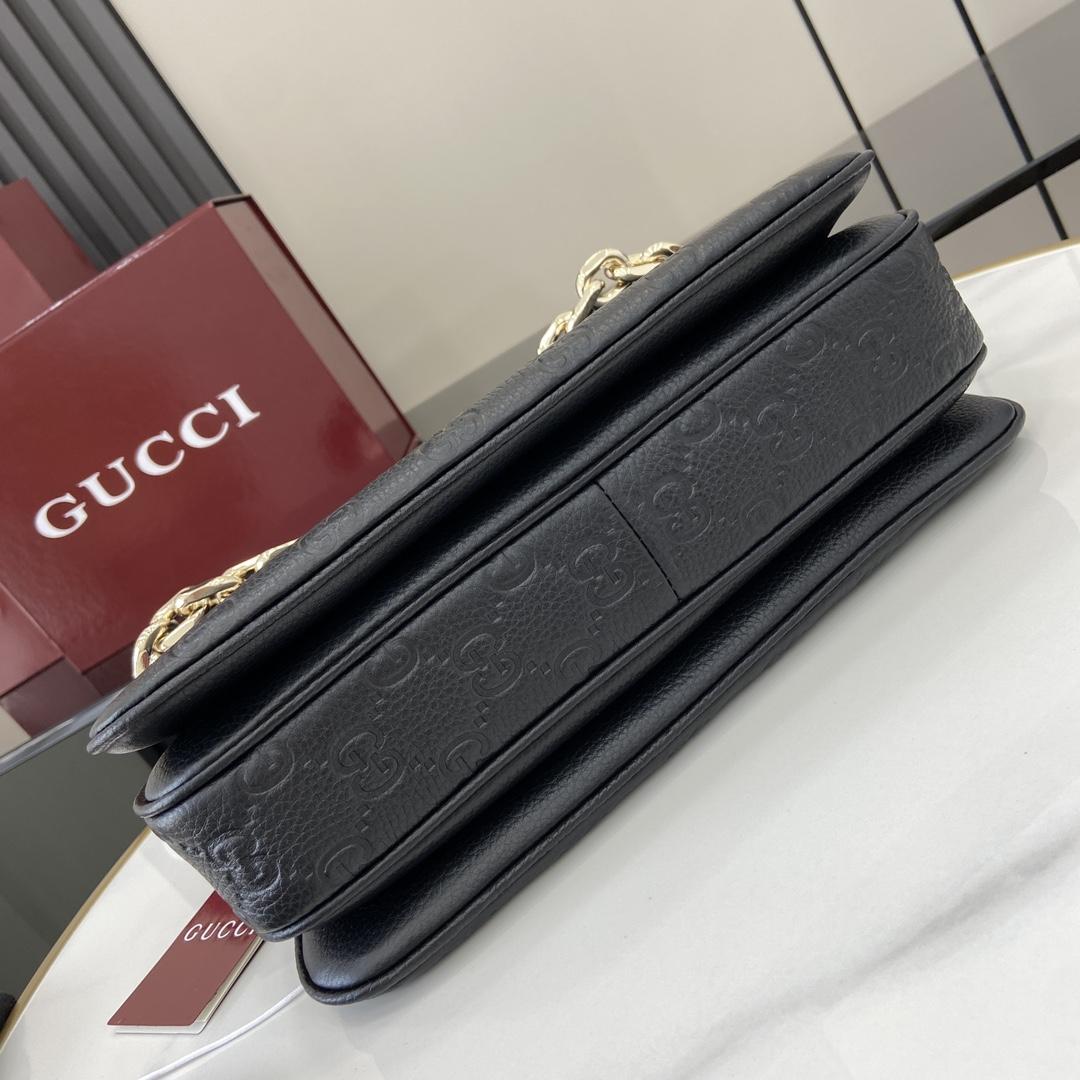 Gucci GG Emblem Mini Shoulder Bag  - PerfectKickZ