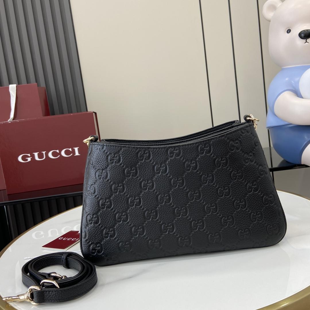 Gucci GG Emblem Mini Shoulder Bag  - PerfectKickZ