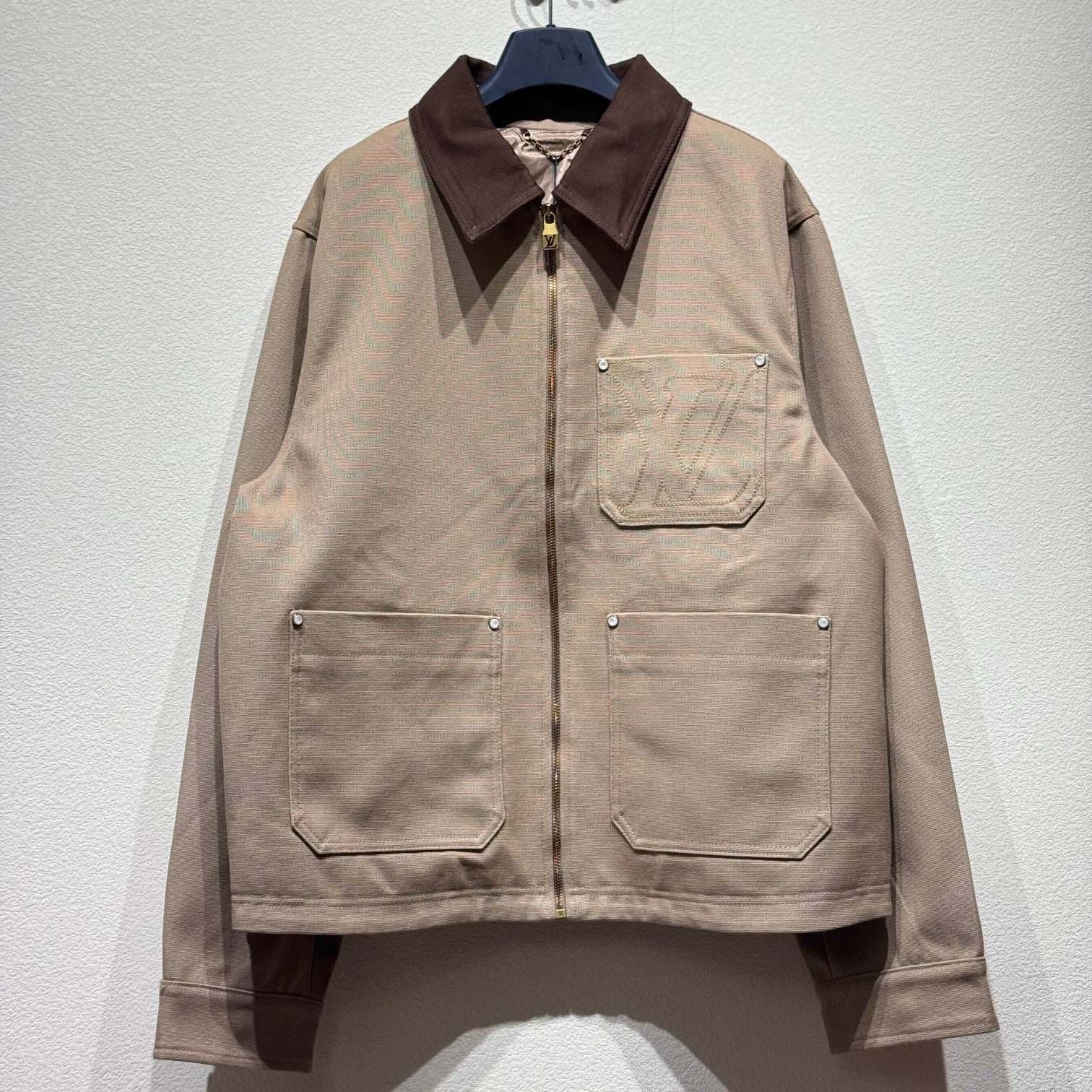 Louis Vuitton Workwear Cotton Canvas Blouson  1AGIT9 - PerfectKickZ