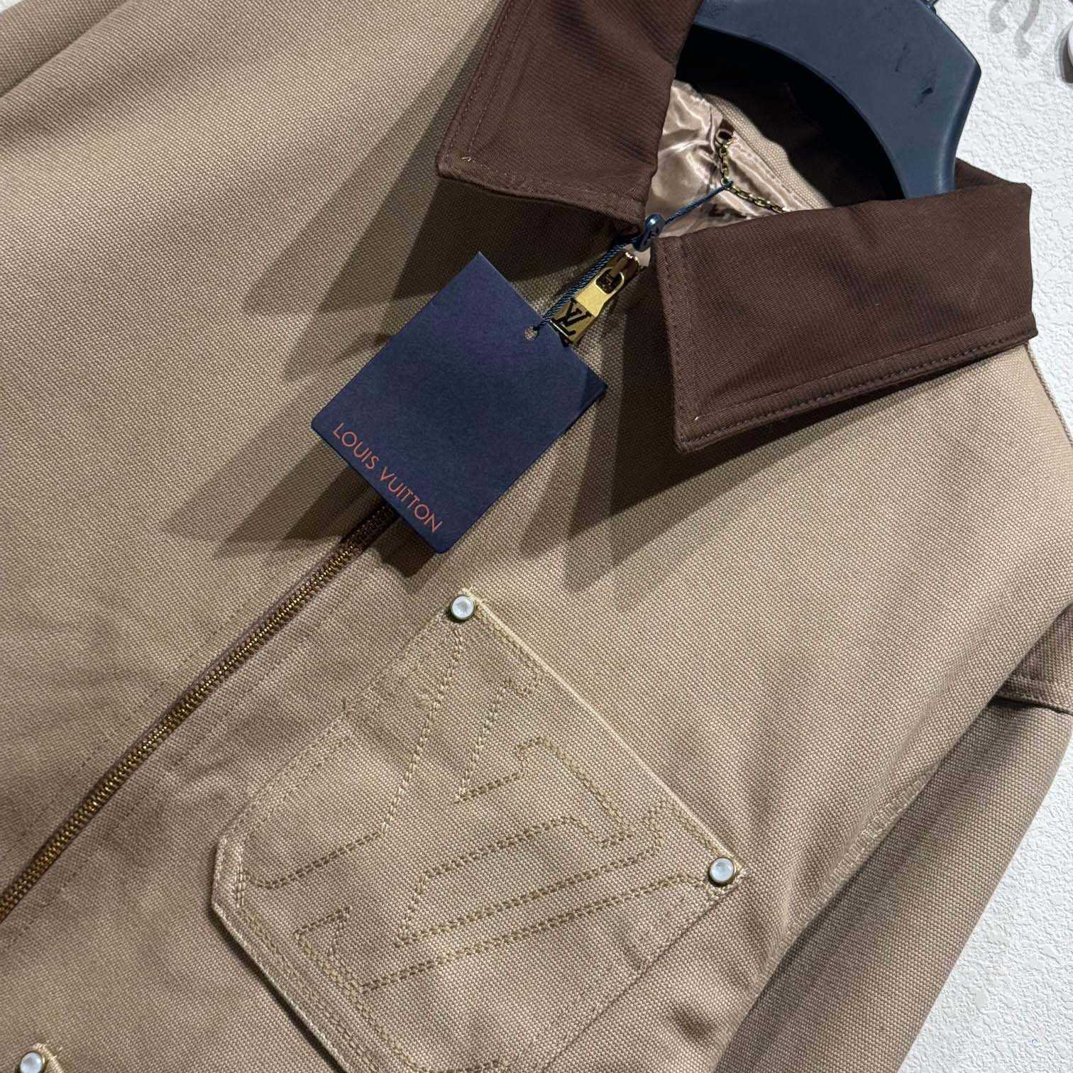 Louis Vuitton Workwear Cotton Canvas Blouson  1AGIT9 - PerfectKickZ