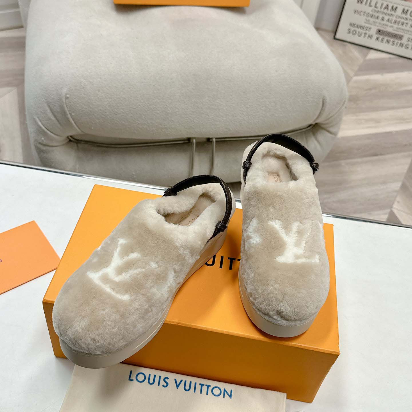 Louis Vuitton Aspen Platform Clog           - PerfectKickZ