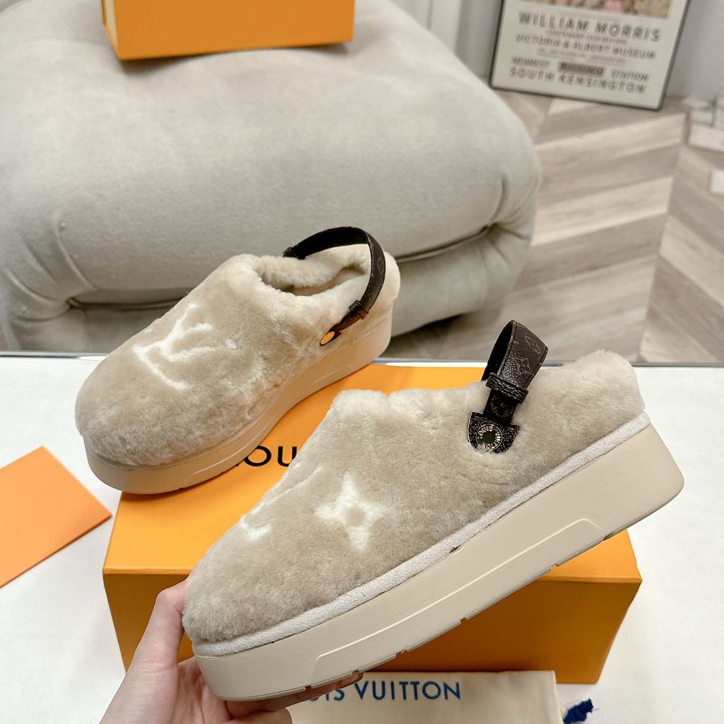 Louis Vuitton Aspen Platform Clog           - PerfectKickZ