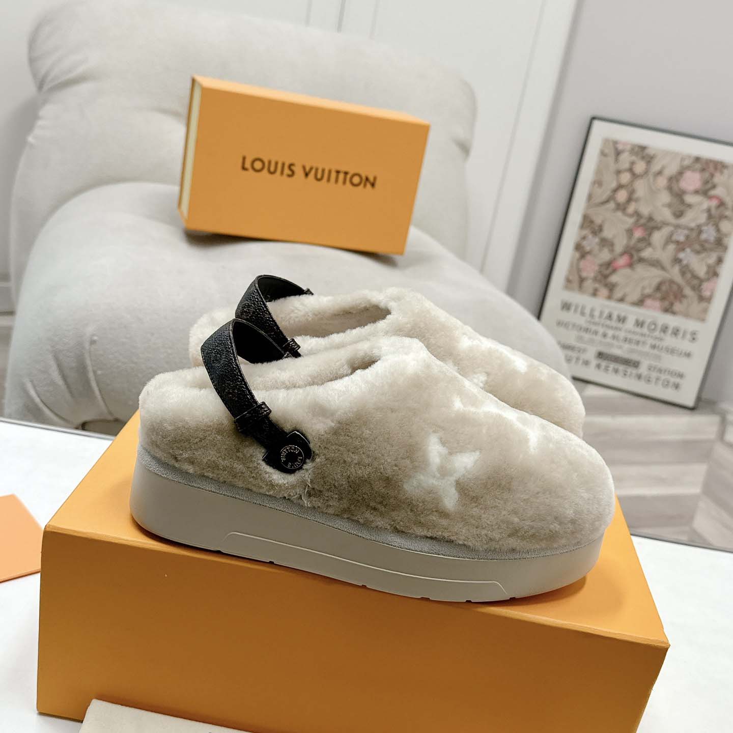 Louis Vuitton Aspen Platform Clog           - PerfectKickZ