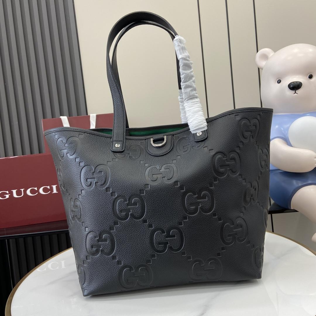 Gucci Medium Jumbo GG Tote Bag - PerfectKickZ