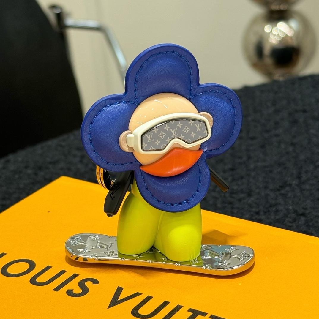 Louis Vuitton Snowboard Vivienne Bag Charm - PerfectKickZ