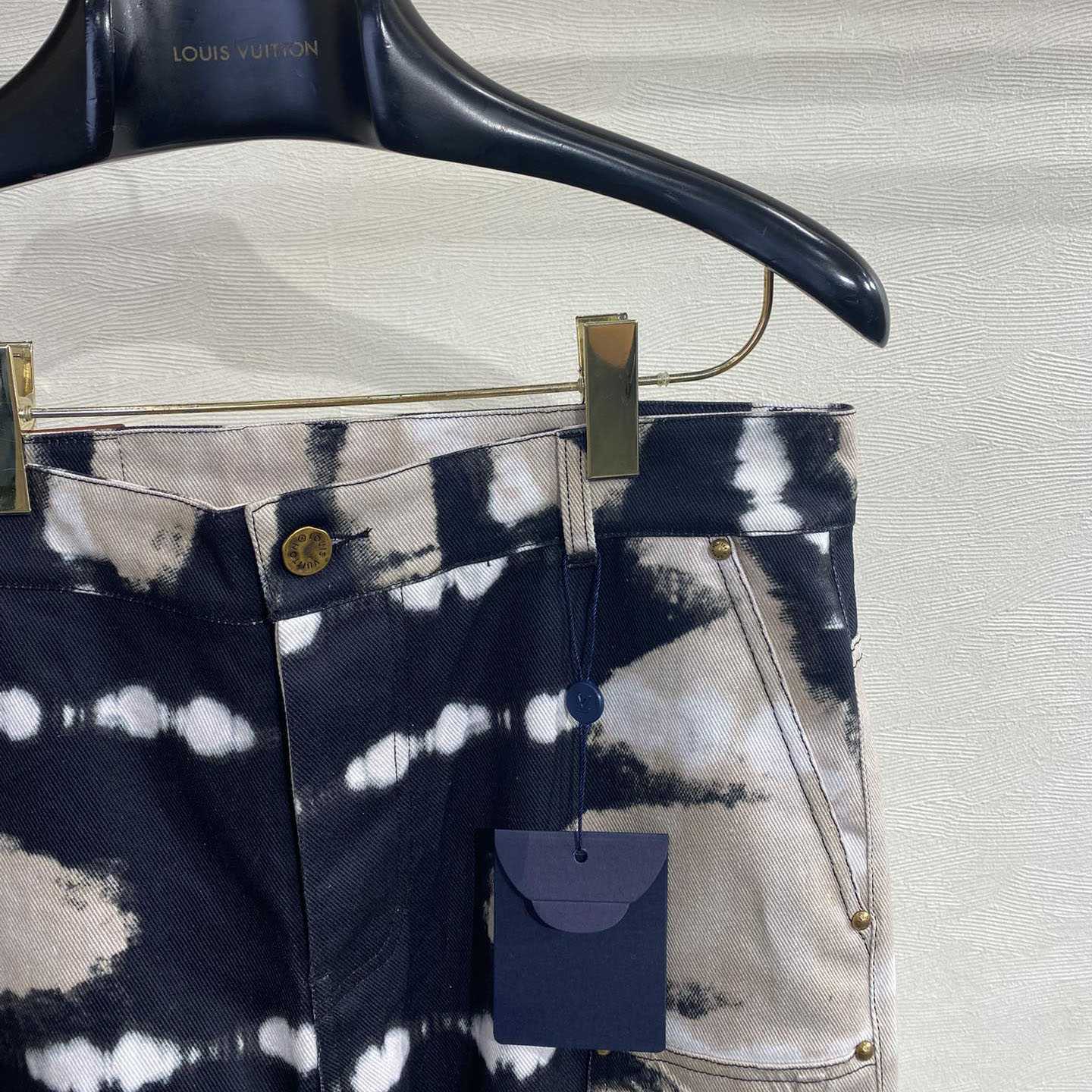 Louis Vuitton Tie-Dye Workwear Denim Jeans - PerfectKickZ