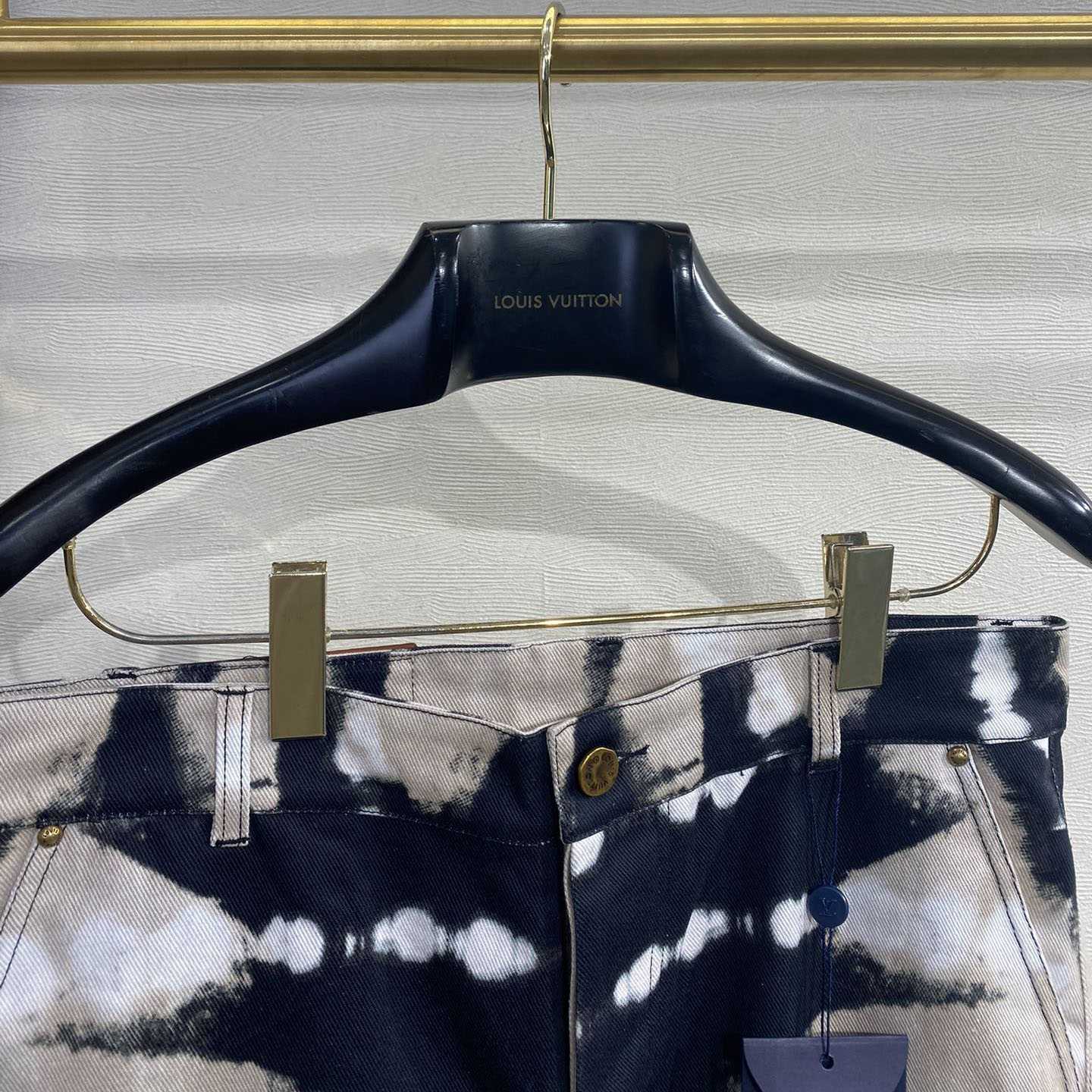 Louis Vuitton Tie-Dye Workwear Denim Jeans - PerfectKickZ