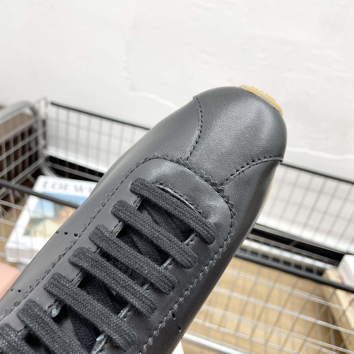 Miu Miu Plume Nappa Leather Sneakers - PerfectKickZ
