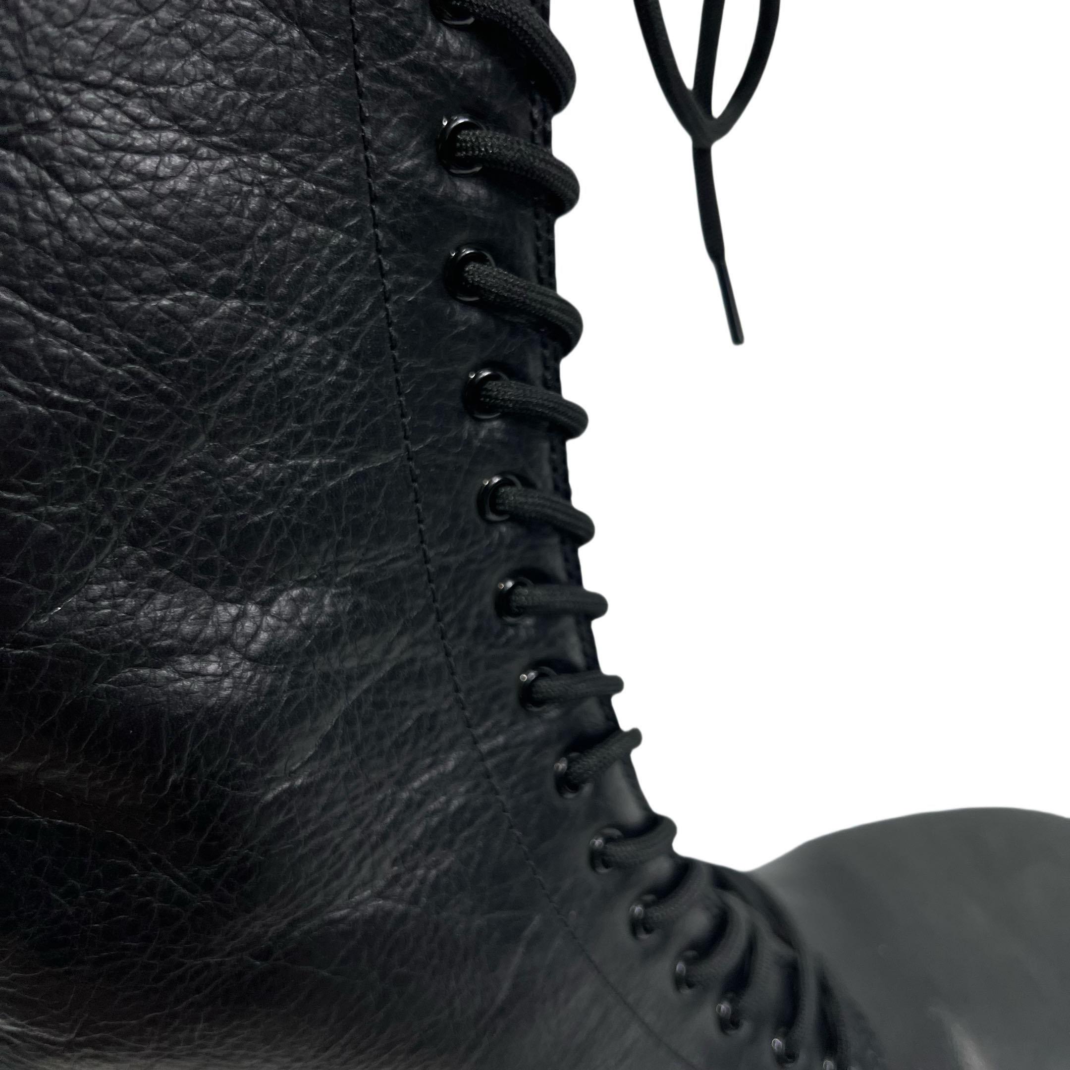 Balenciaga Stomper Boot In Black - 