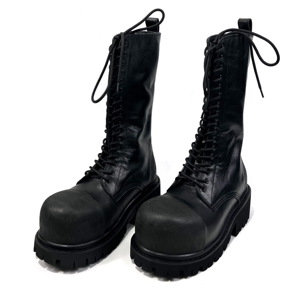 Balenciaga Stomper Boot In Black - PerfectKickZ
