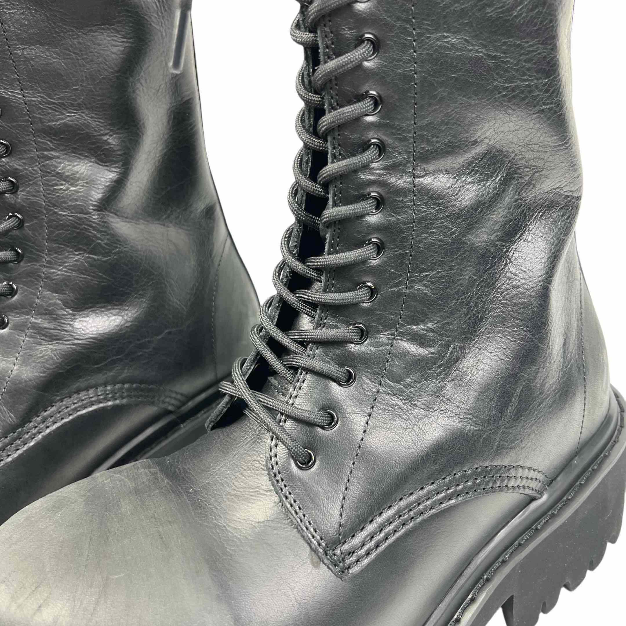 Balenciaga Stomper Boot In Black - PerfectKickZ