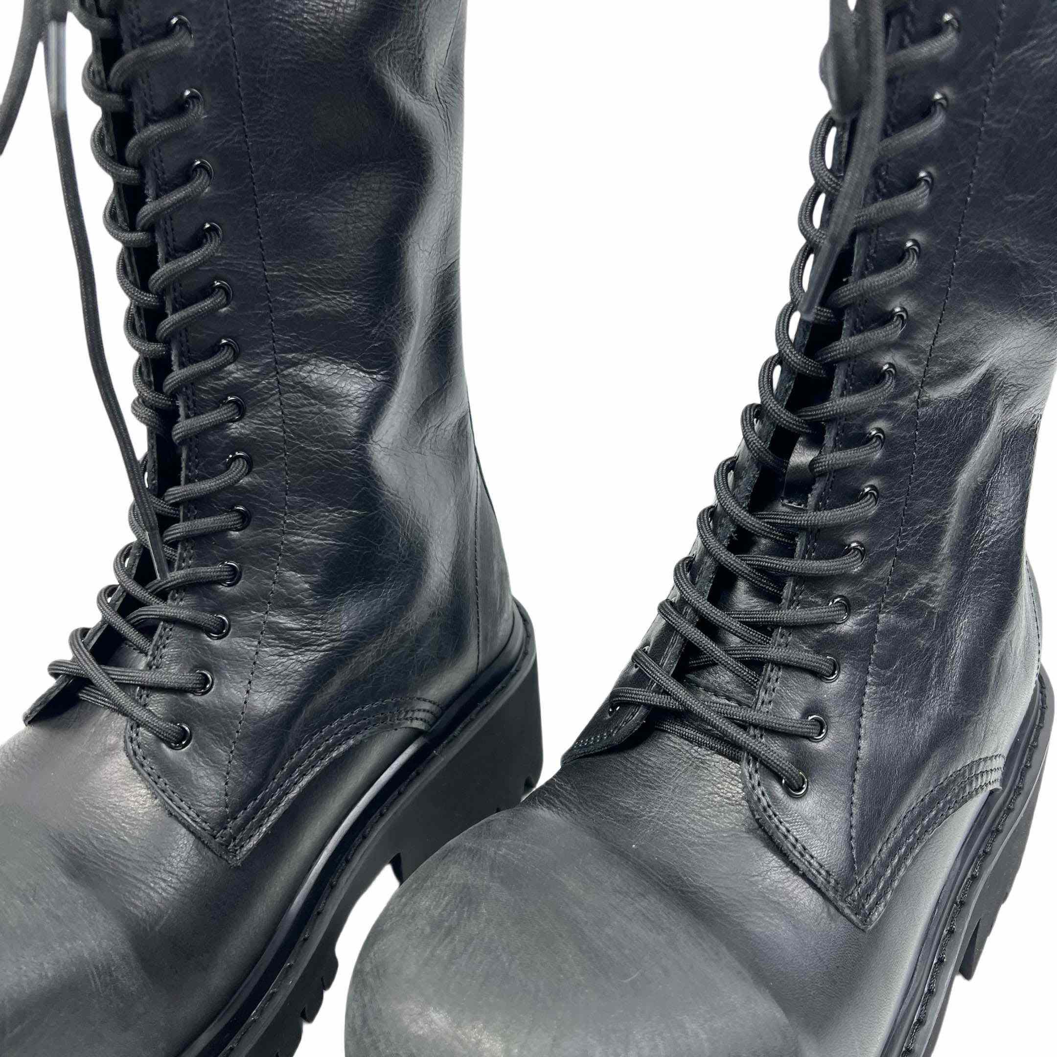 Balenciaga Stomper Boot In Black - PerfectKickZ