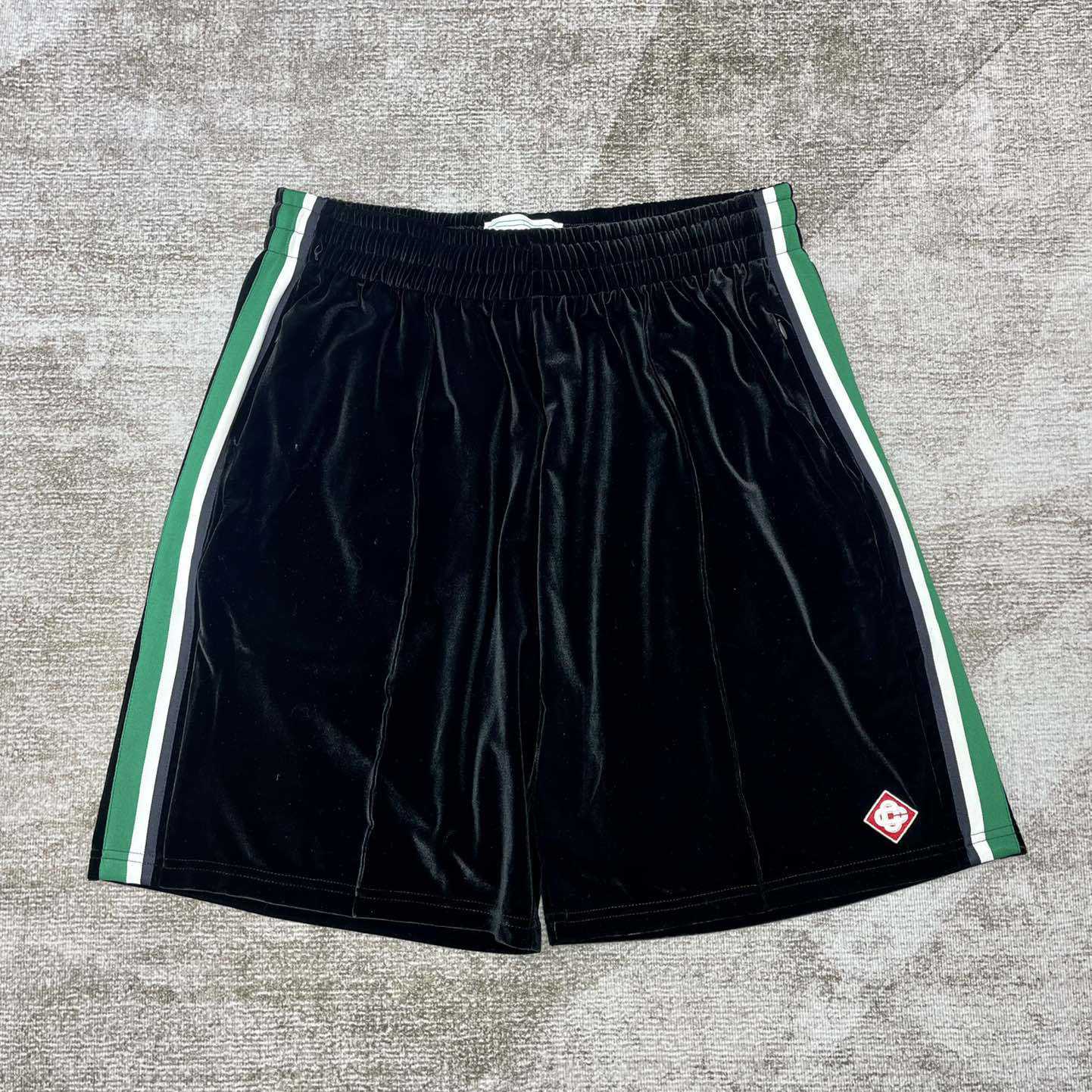 Casablanca Velour Laurel Shorts   c937 - PerfectKickZ