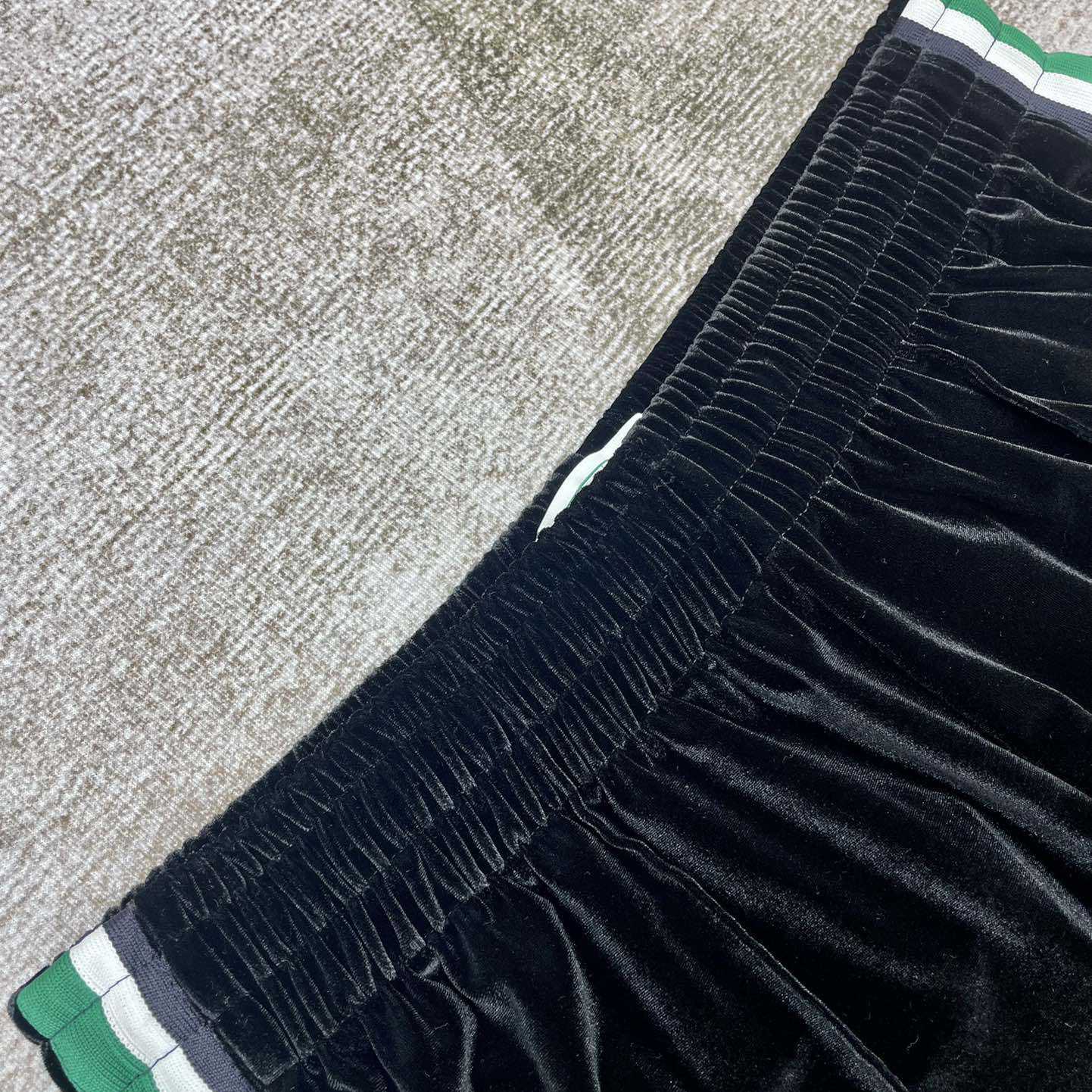 Casablanca Velour Laurel Shorts   c937 - PerfectKickZ