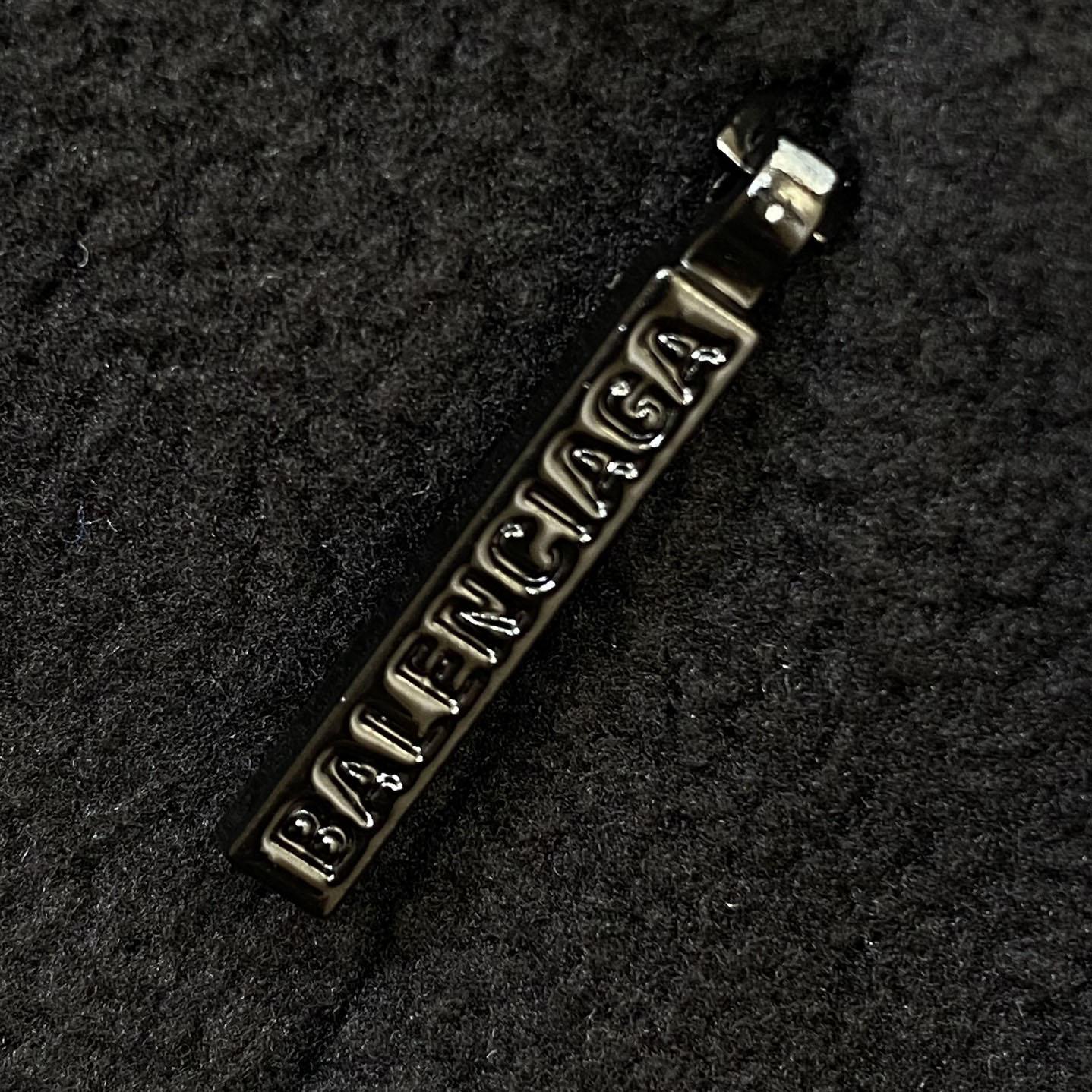 Balenciaga 3B Sports Icon Zip-Up Jacket In Black - PerfectKickZ