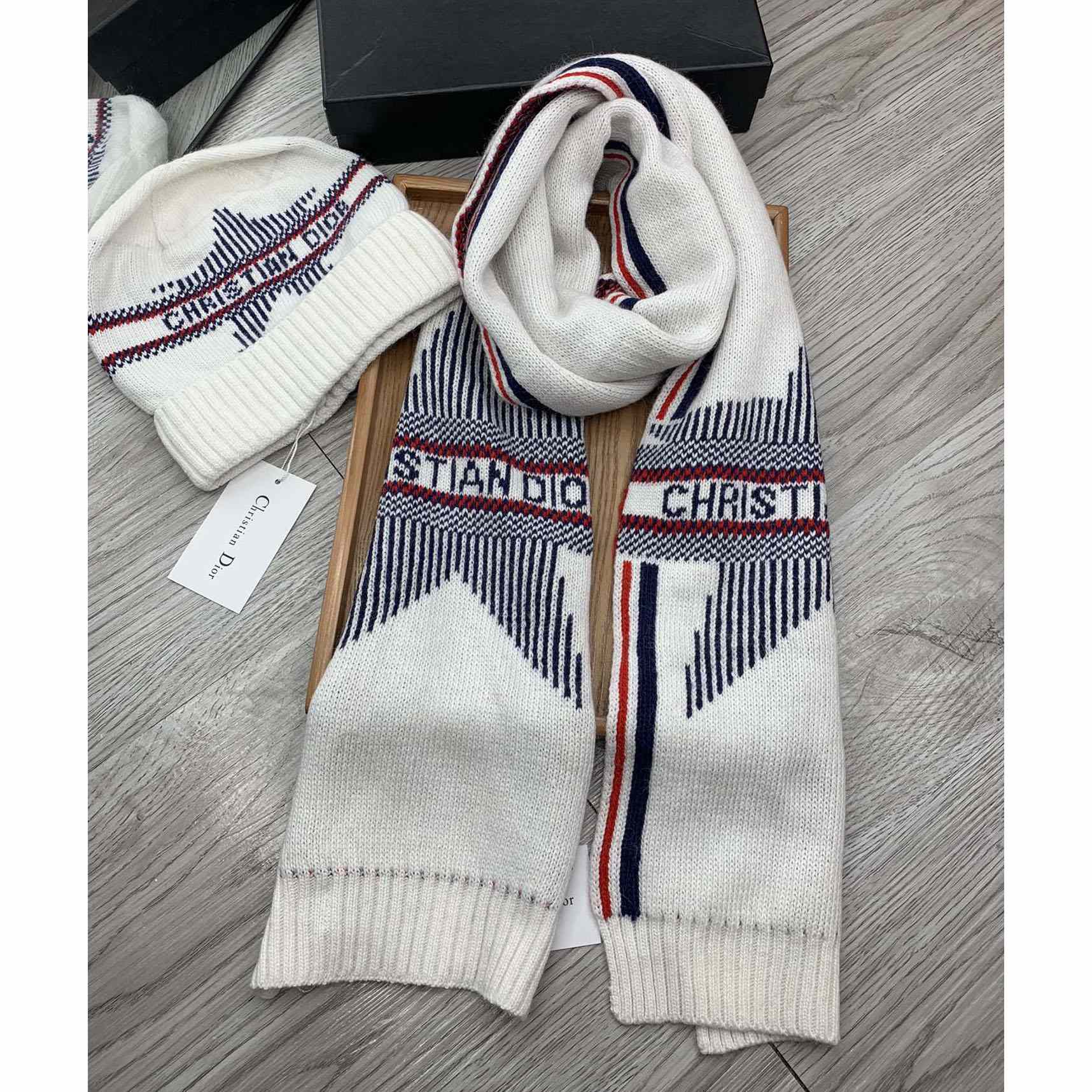 Dior Beanie And Scarf - PerfectKickZ