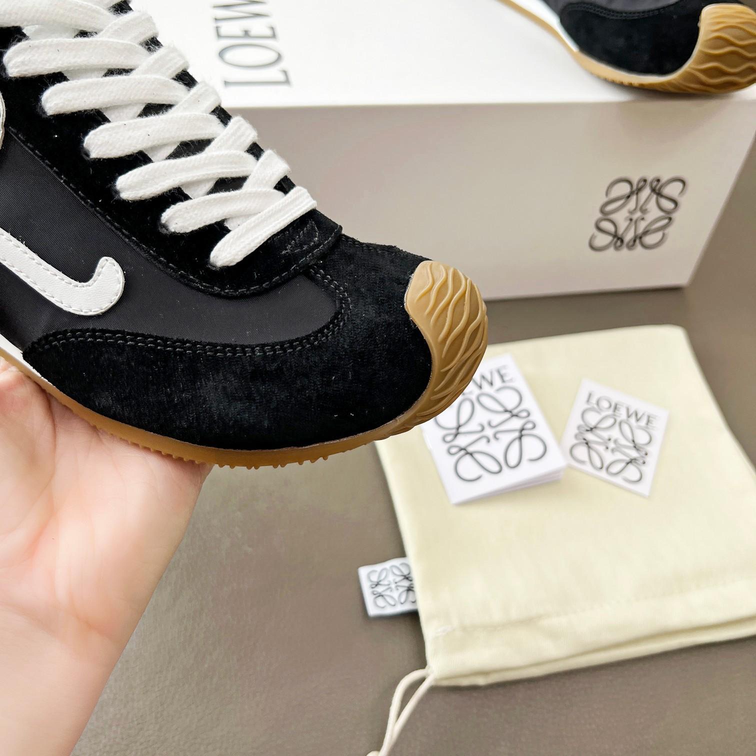 Loewe Ballet Runner 2.0 In Nylon And Calfskin - PerfectKickZ