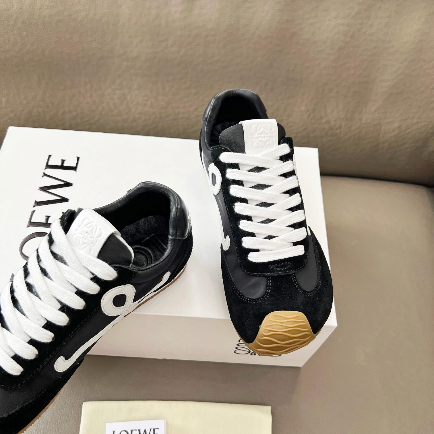 Loewe Ballet Runner 2.0 In Nylon And Calfskin - PerfectKickZ