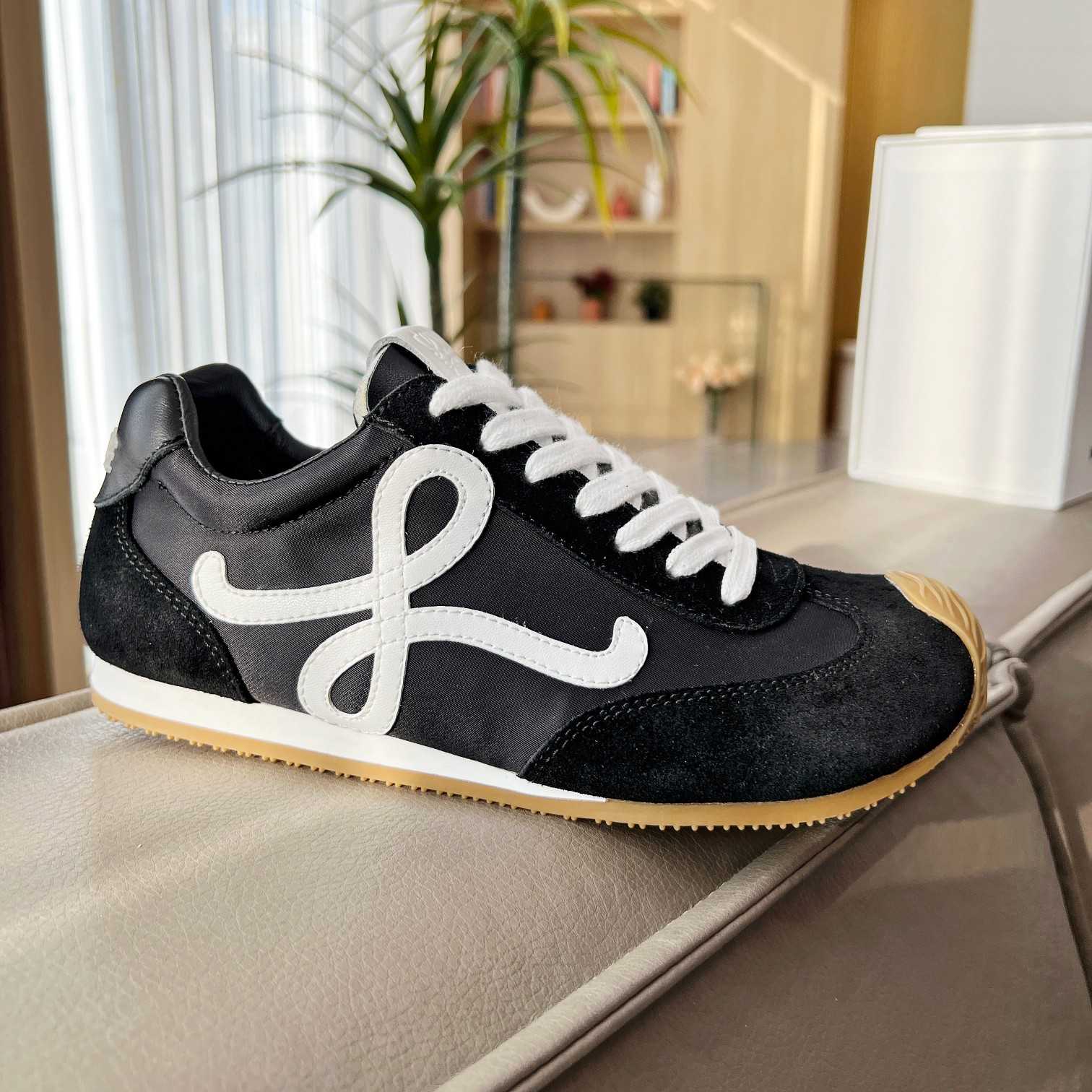 Loewe Ballet Runner 2.0 In Nylon And Calfskin - PerfectKickZ